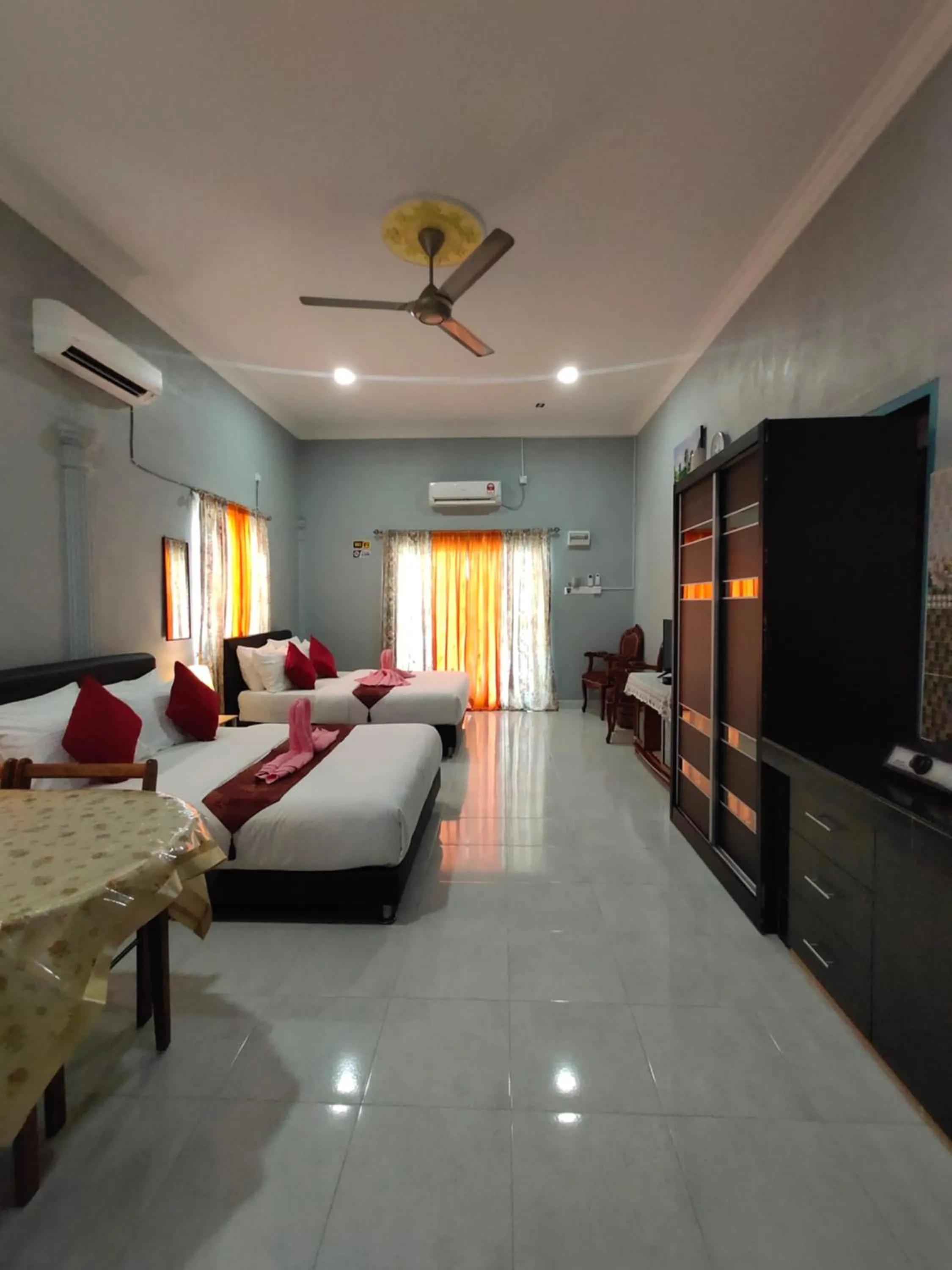 Bed in Ku's Roomstay
