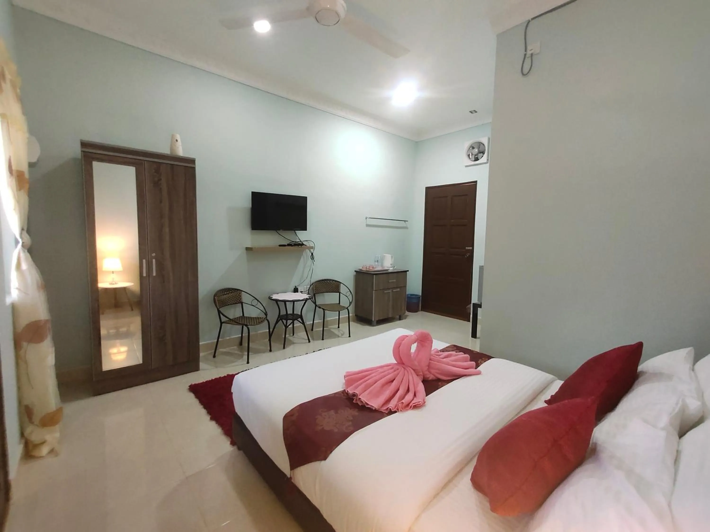 Bed in Ku's Roomstay