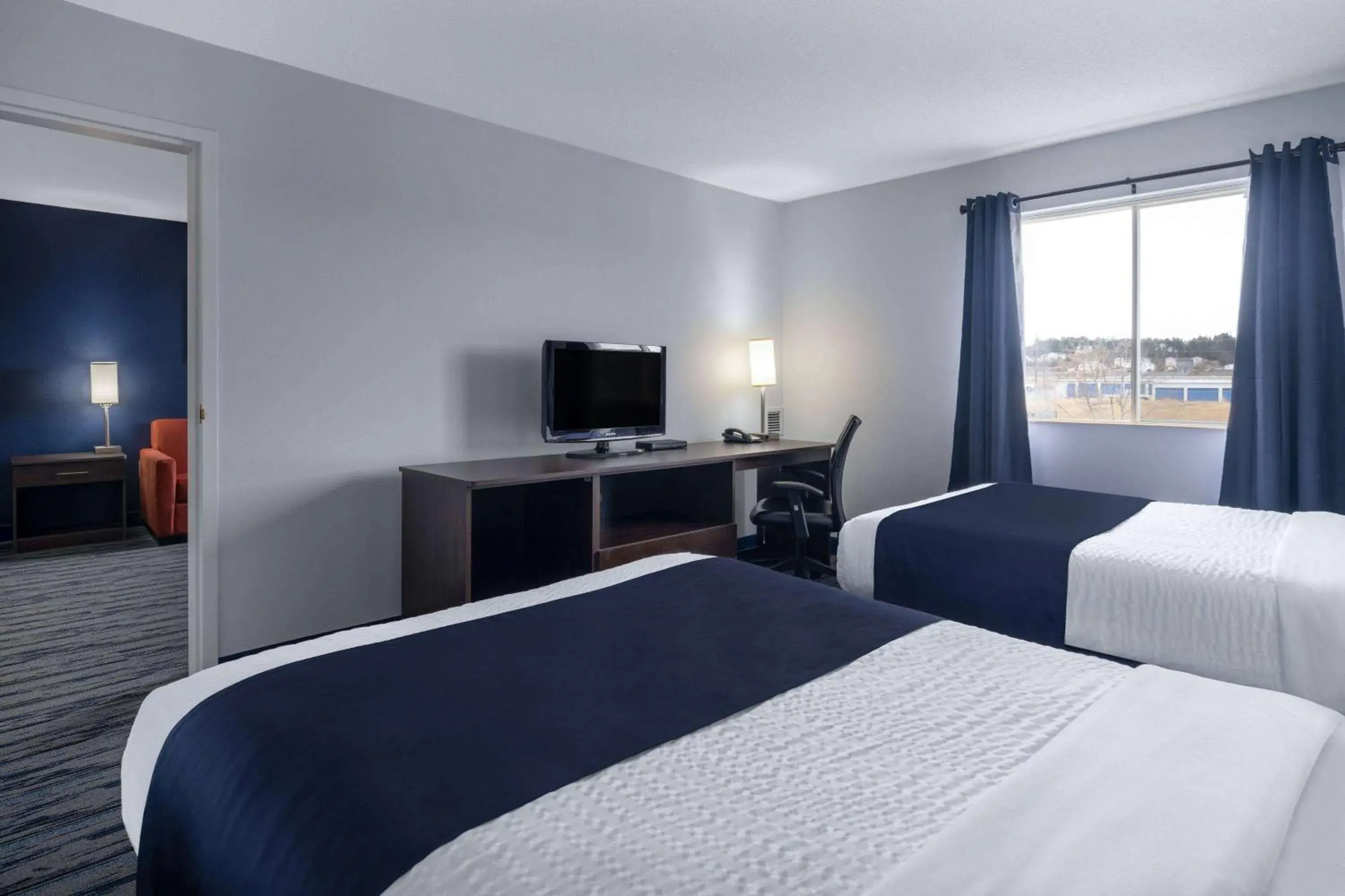 One-Bedroom Suite with Two Double Beds - Non-Smoking in Travelodge Suites by Wyndham Saint John One-Bedroom Suite with Two Double Beds - Non-Smoking in Travelodge Suites by Wyndham Saint John