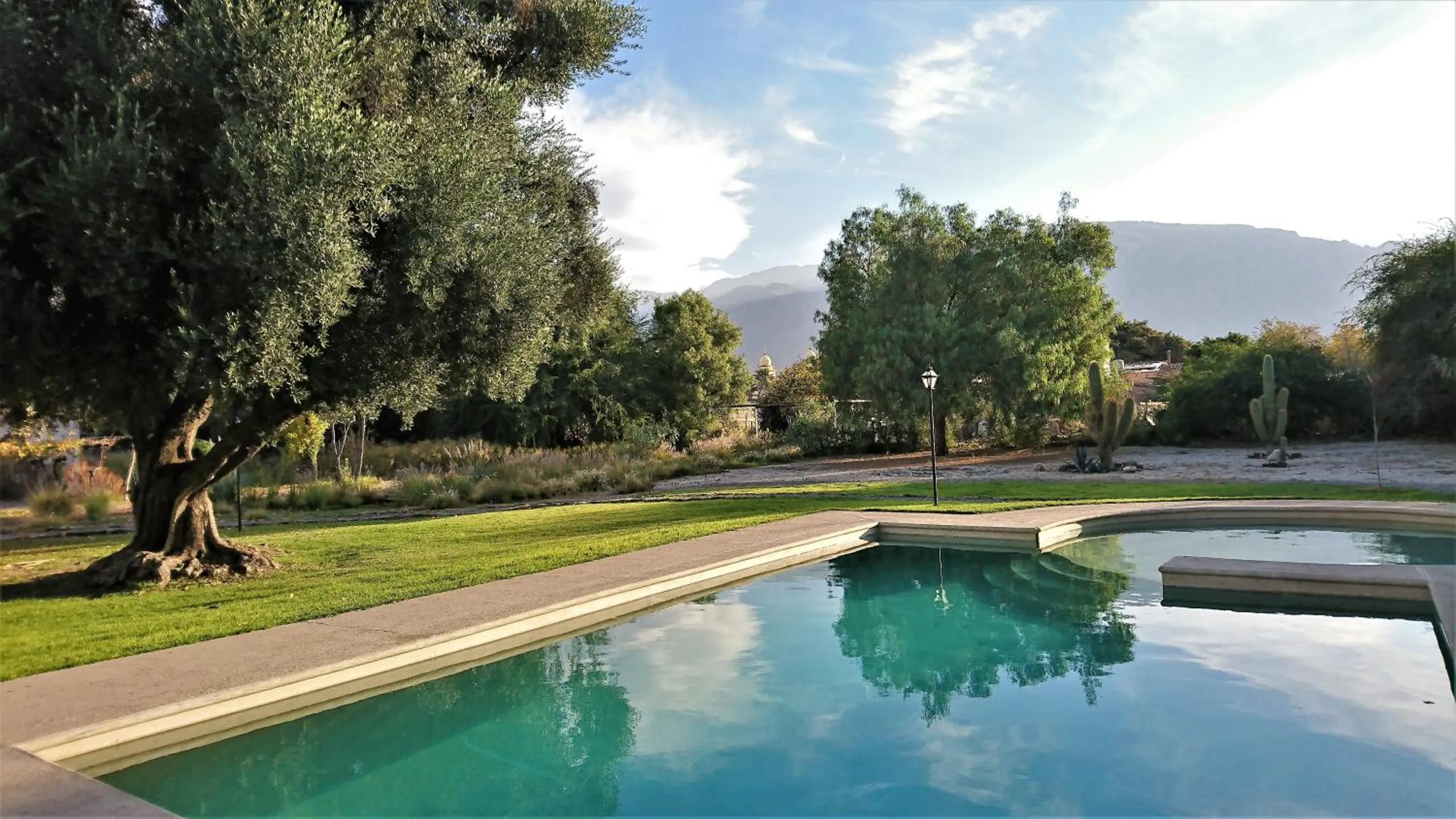 Pool view in Vieja Posada Hotel Histórico