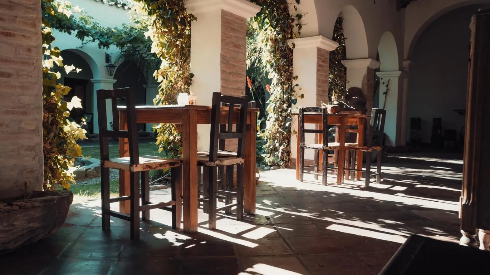 Patio in Vieja Posada Hotel Histórico