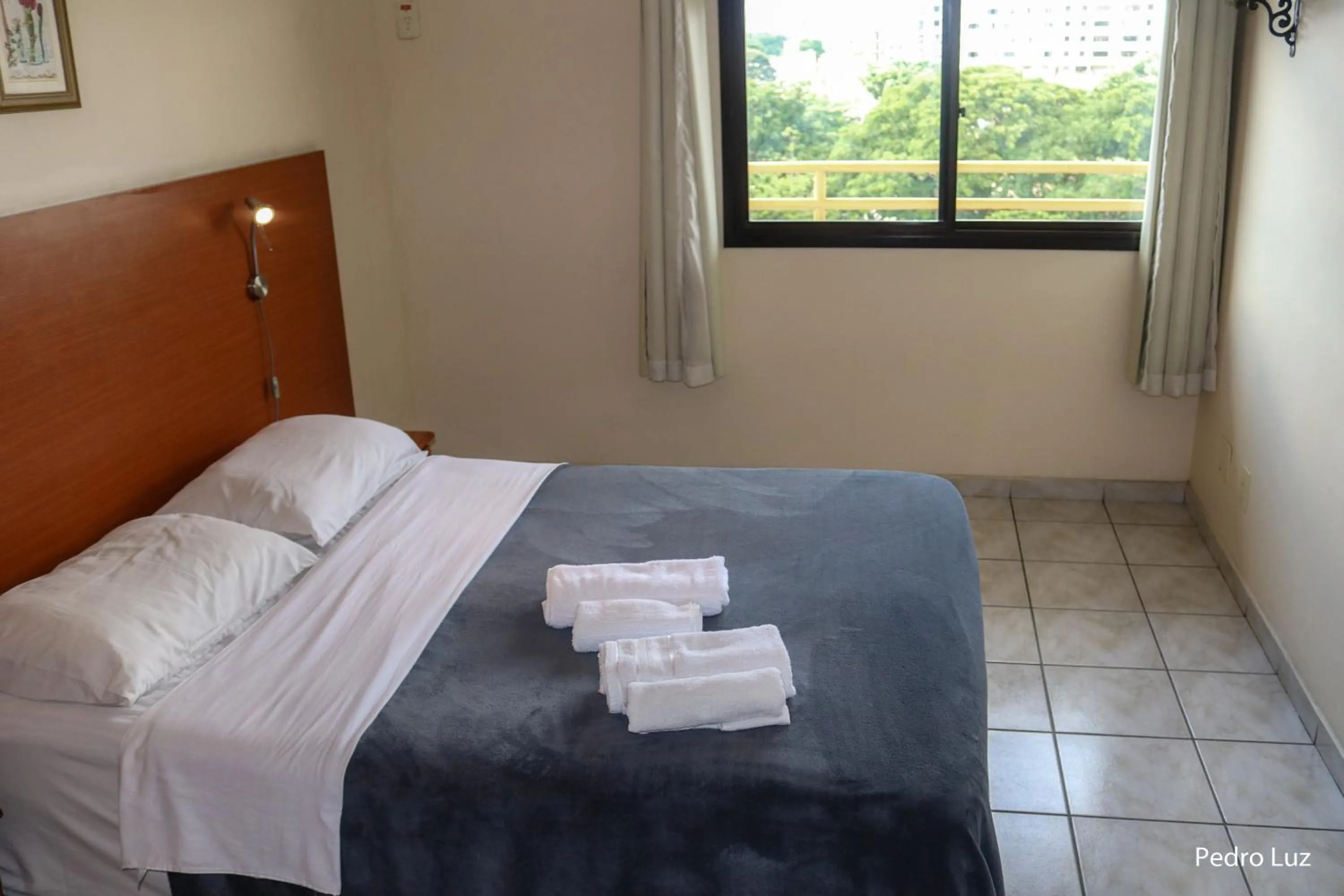 Bed in Hotel Vila Rica Flat