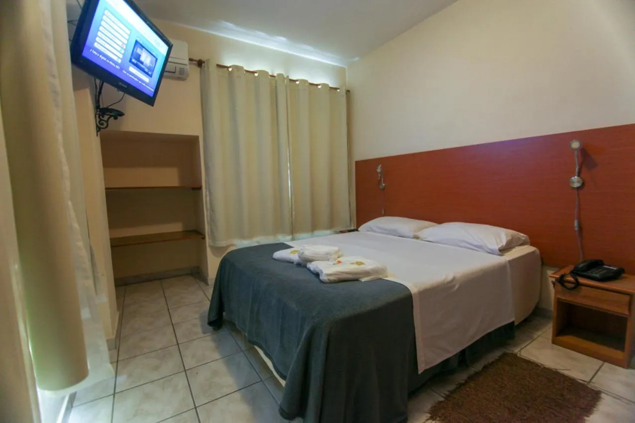 Bed in Hotel Vila Rica Flat