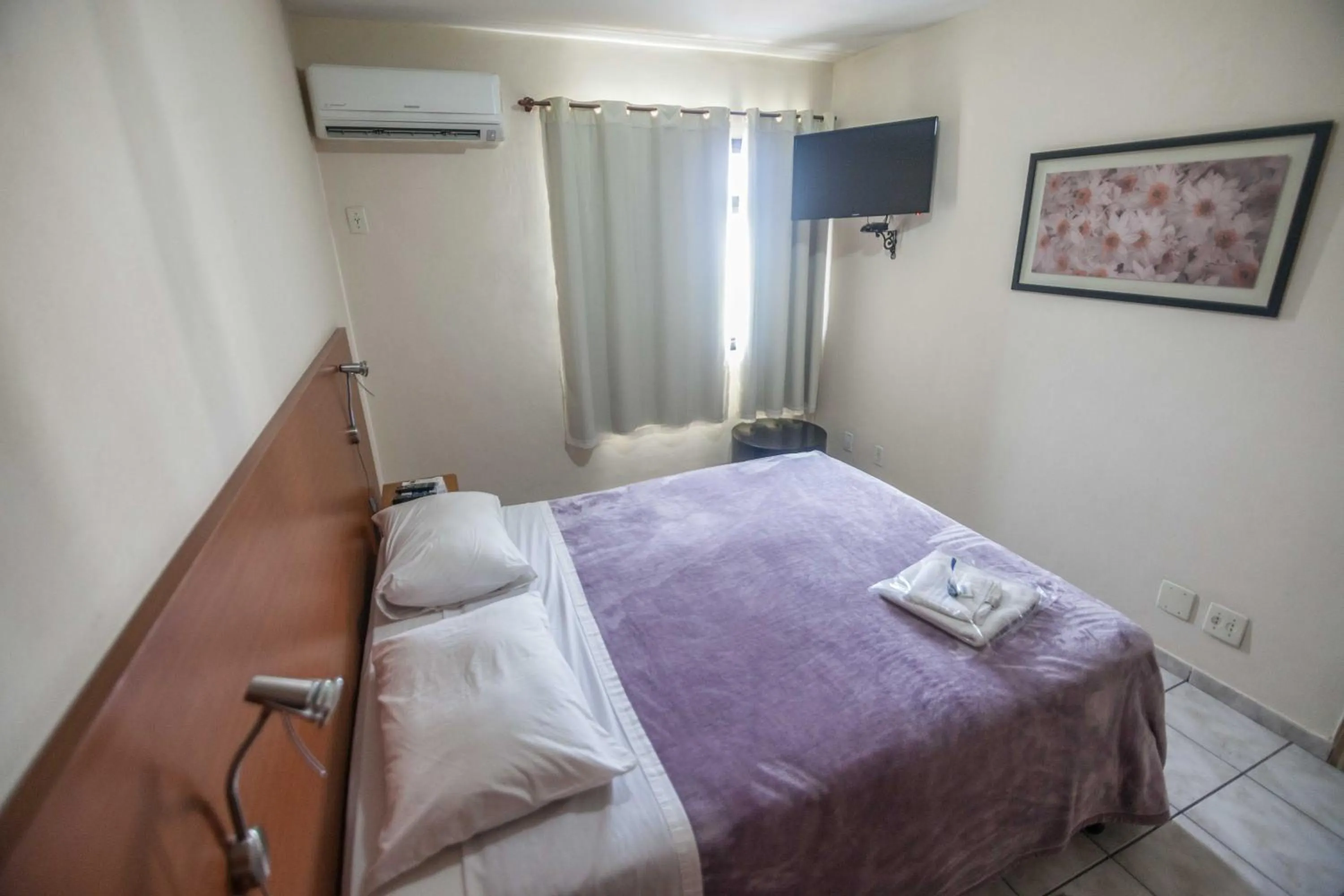 Bed in Hotel Vila Rica Flat