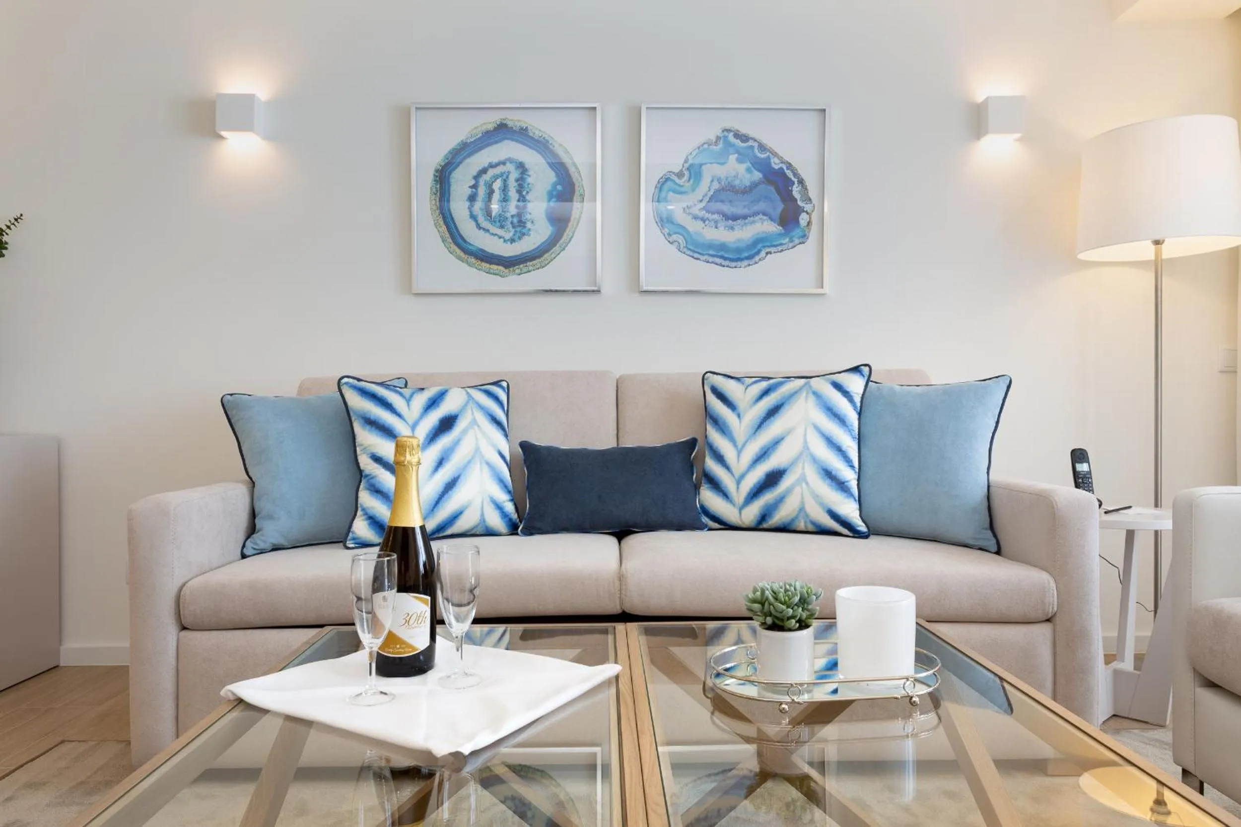 Living room in Quinta do Lago Country Club