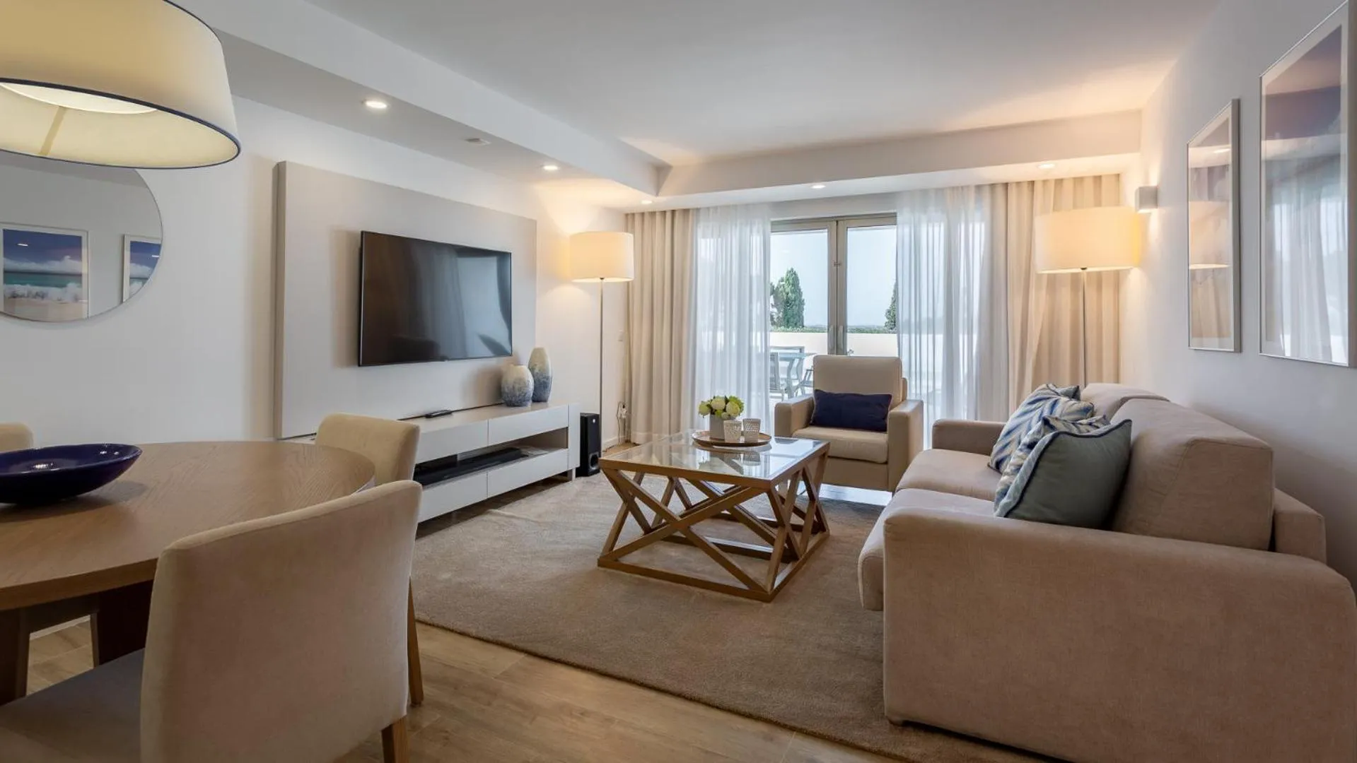 Living room in Quinta do Lago Country Club