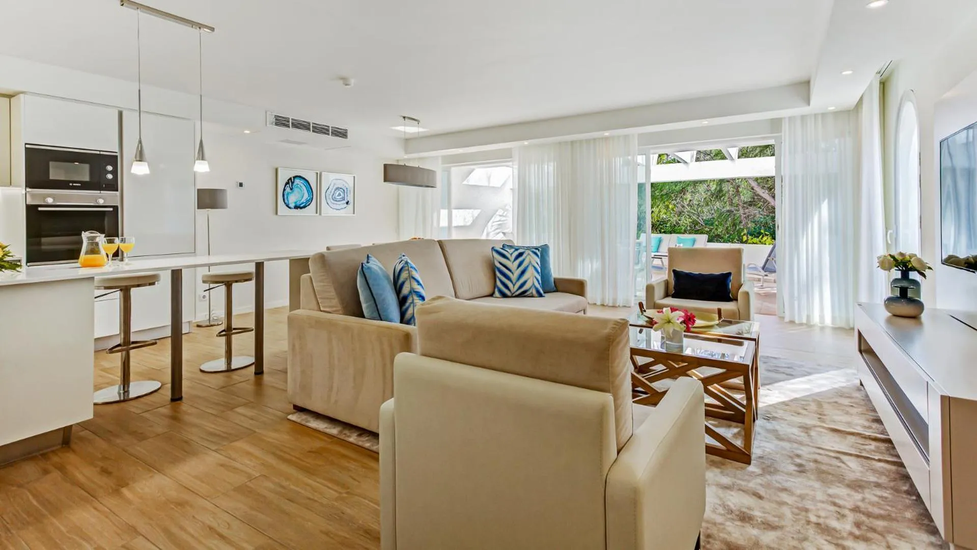 Living room in Quinta do Lago Country Club