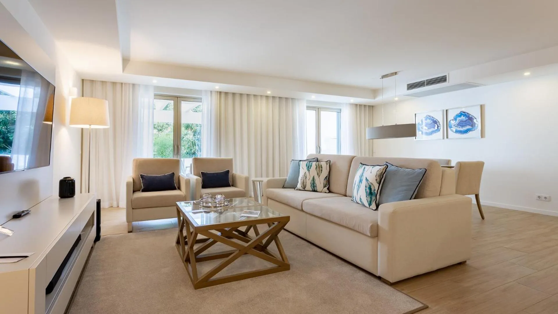 Living room in Quinta do Lago Country Club