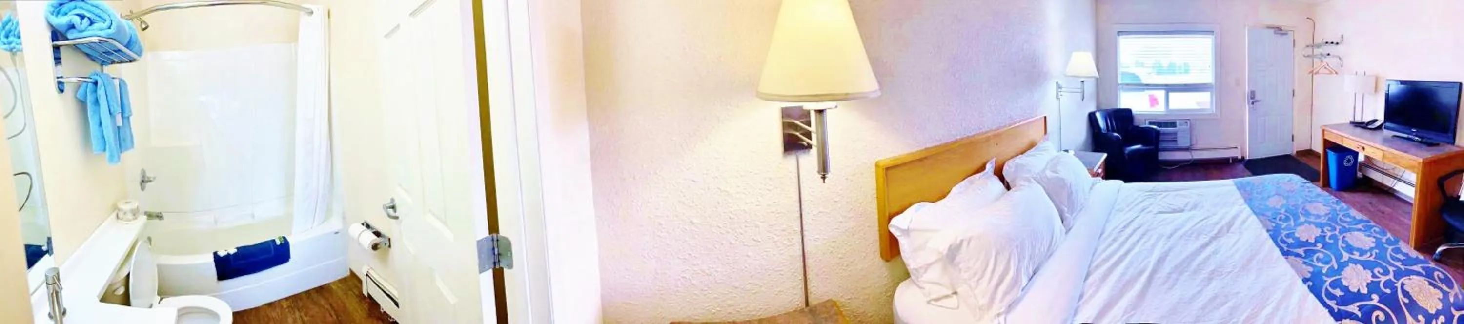 Bed in Grande Mountain Lodge