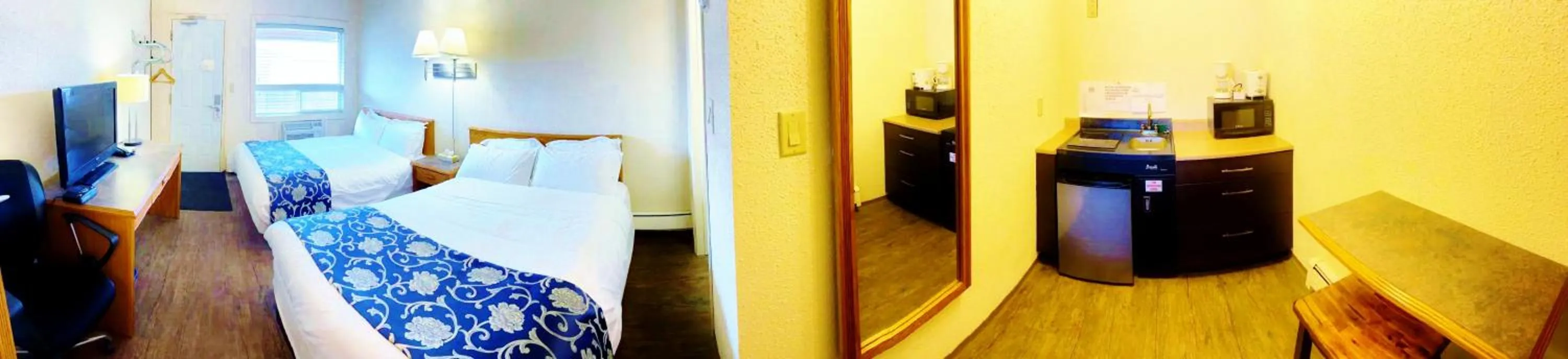 Bed in Grande Mountain Lodge