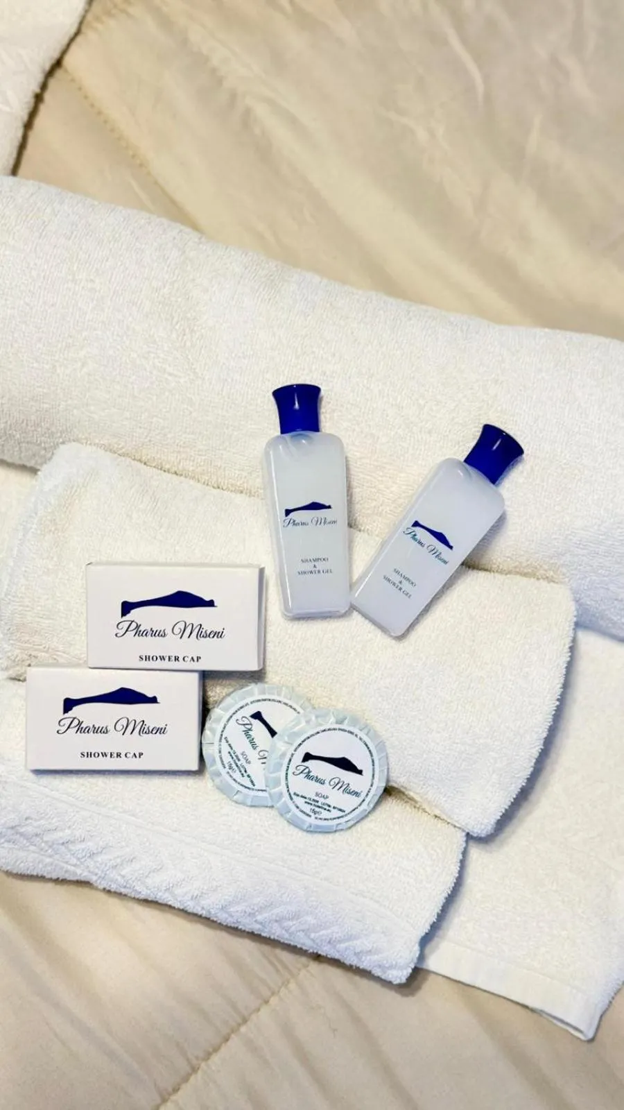 towels in Pharus Miseni Suites and rooms