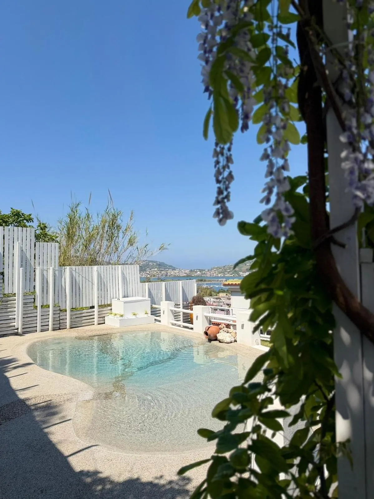 Swimming pool in Pharus Miseni Suites and rooms