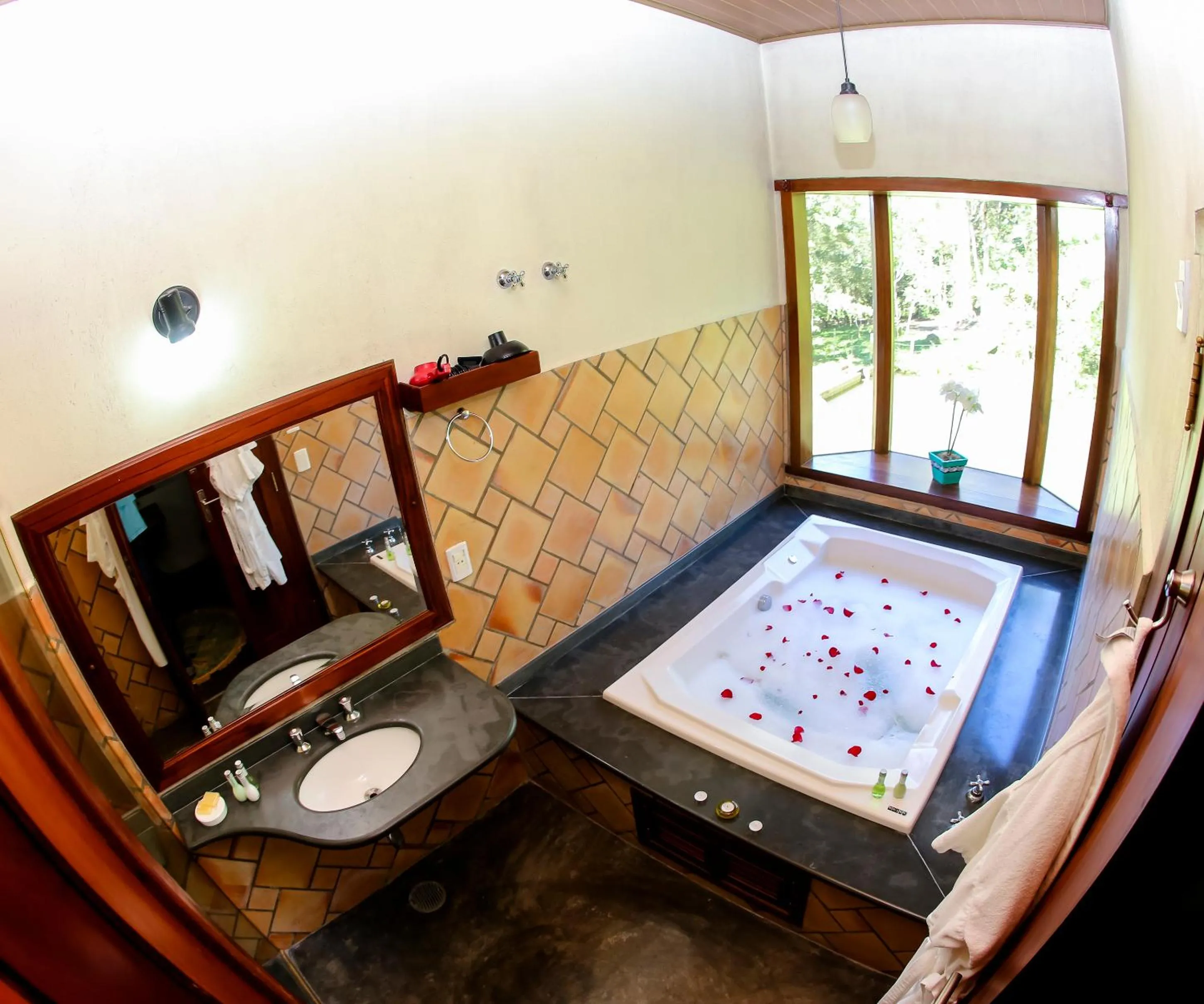 Bathroom in Pousada Vida Verde