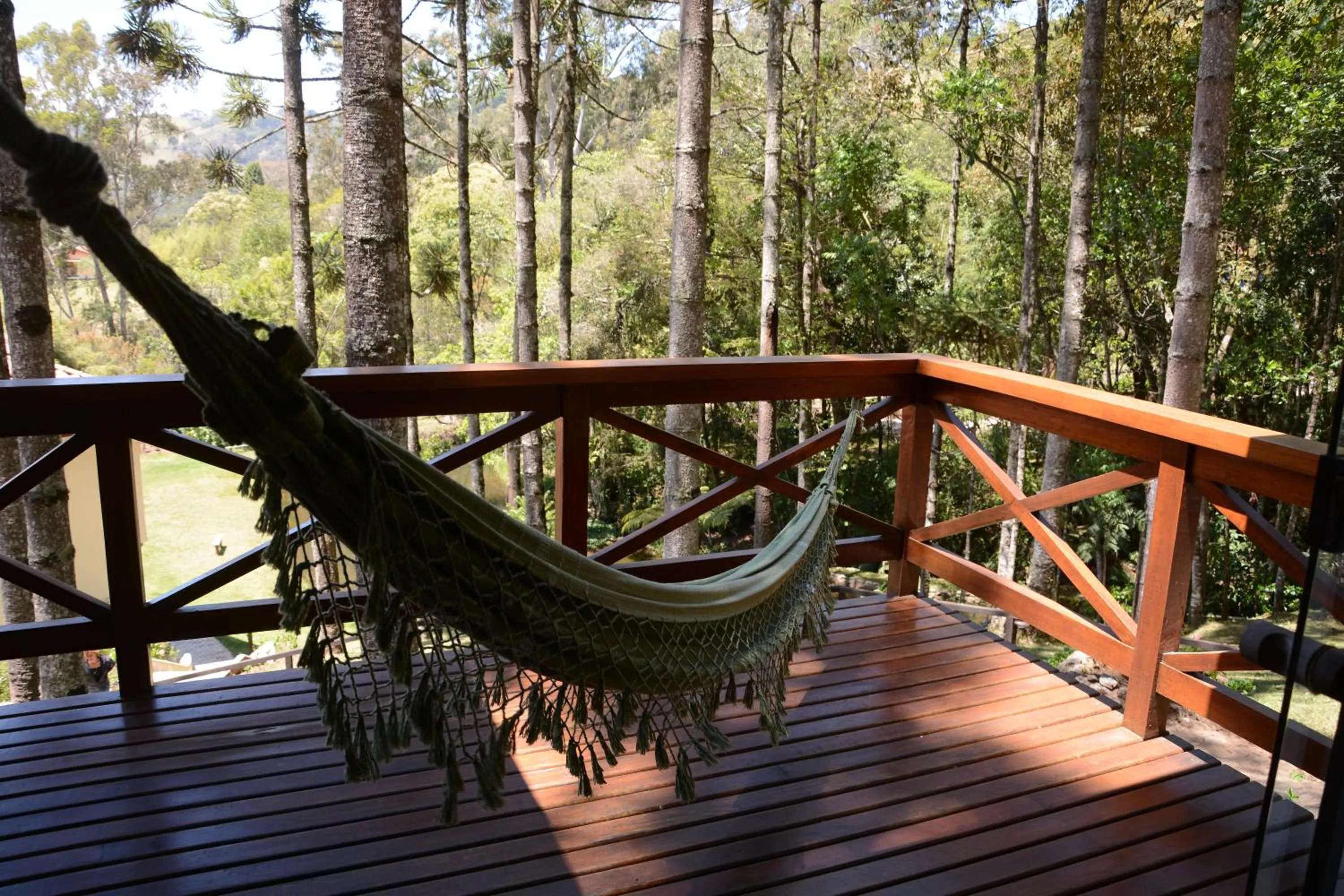 Balcony/Terrace in Pousada Vida Verde