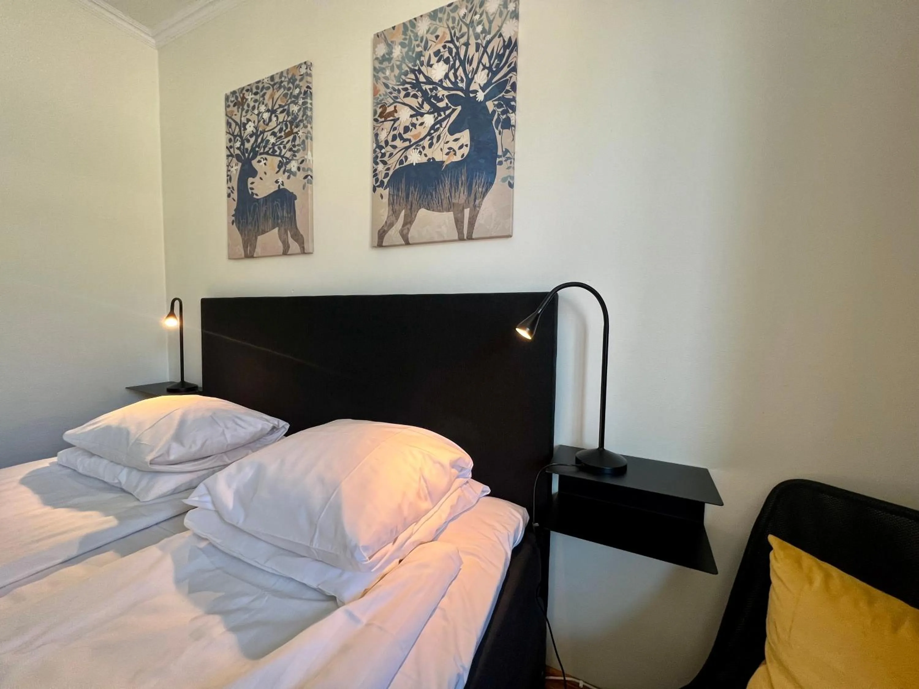 Bed in Hotell Siesta