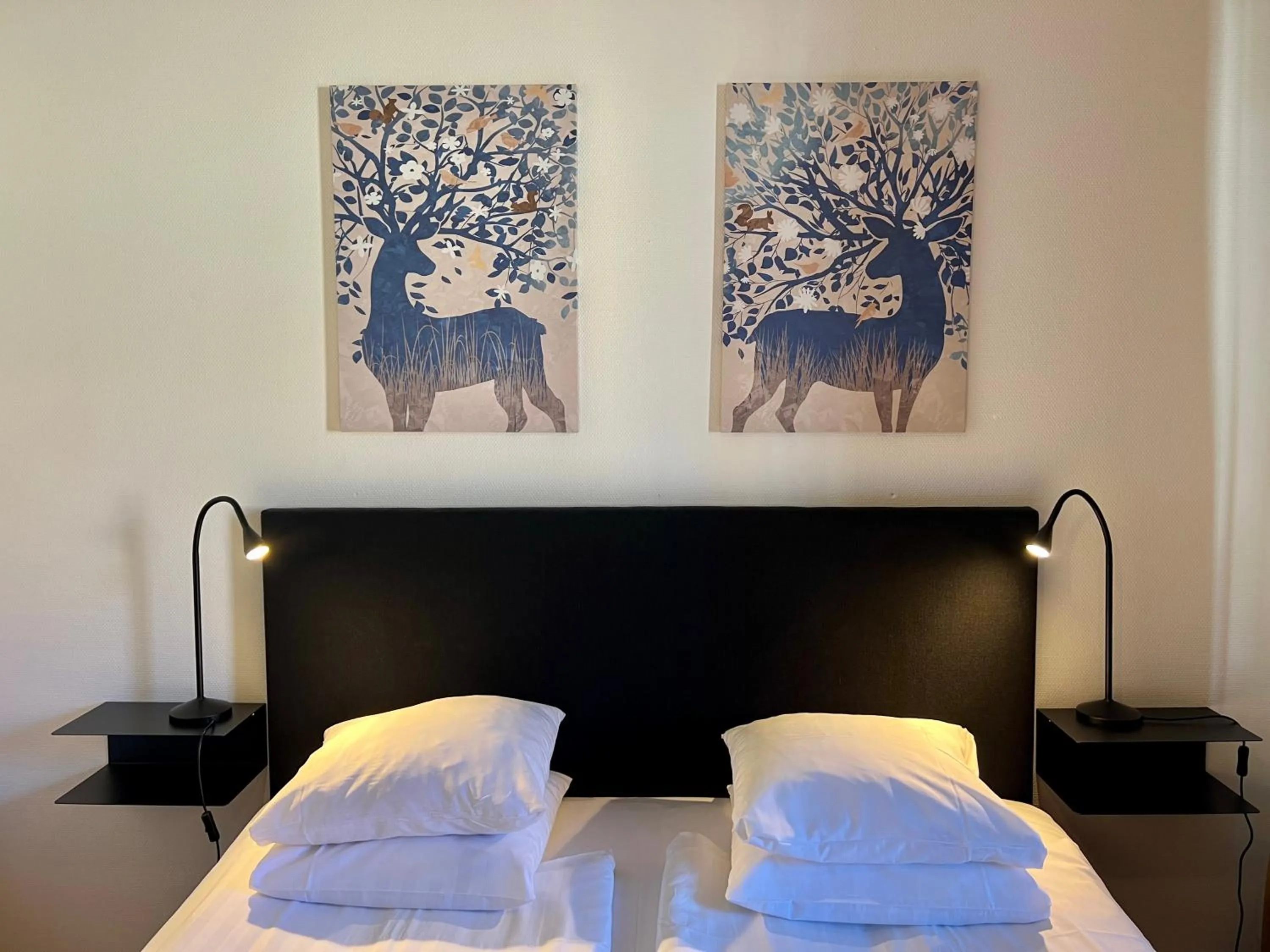 Bed in Hotell Siesta