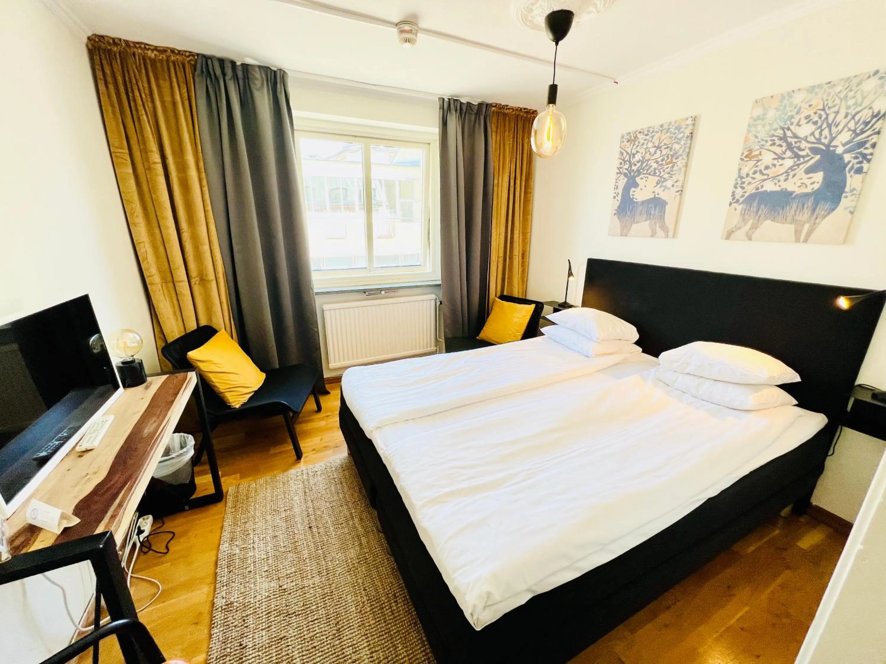 Bed in Hotell Siesta