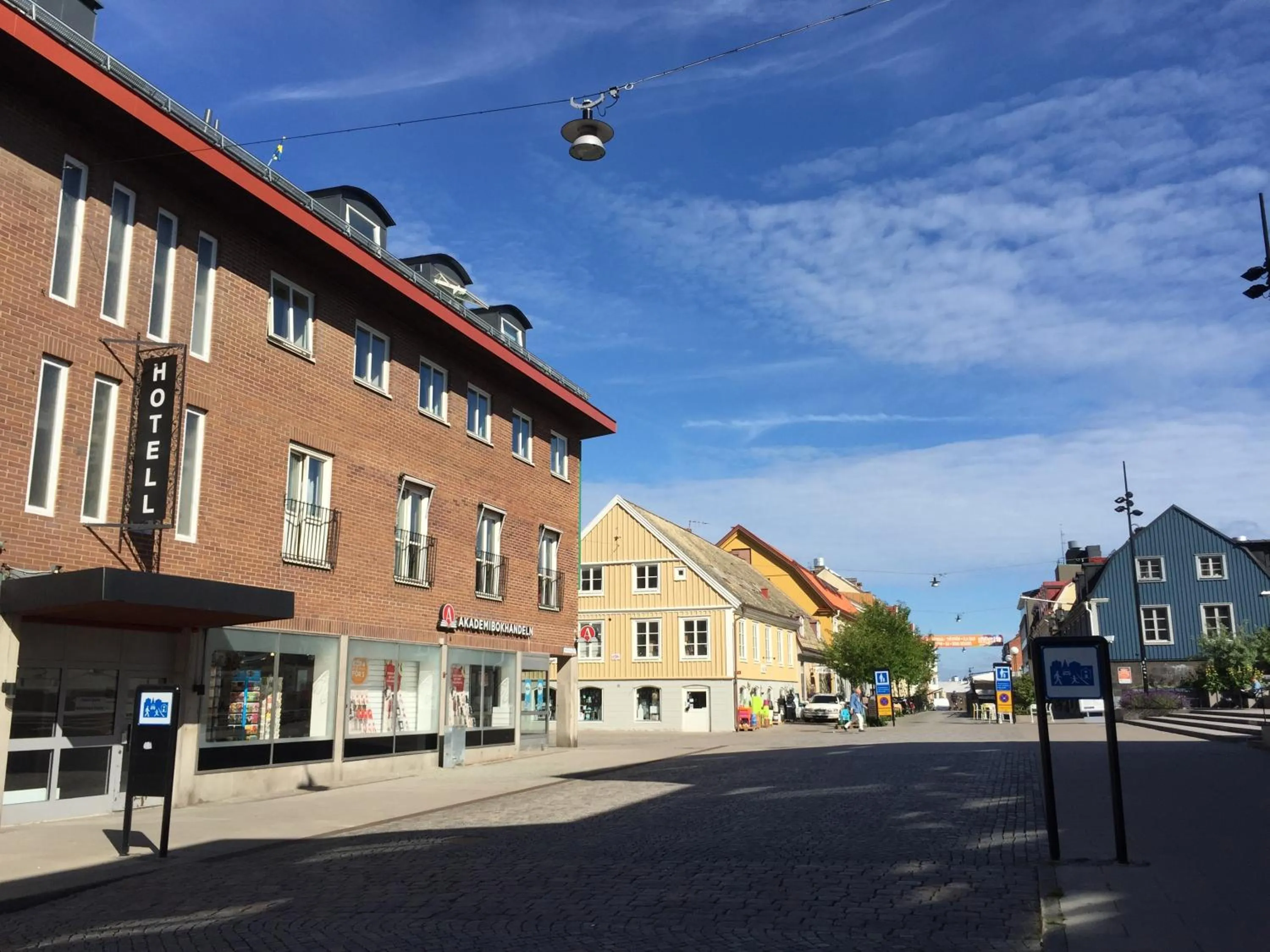 Facade/entrance in Hotell Siesta