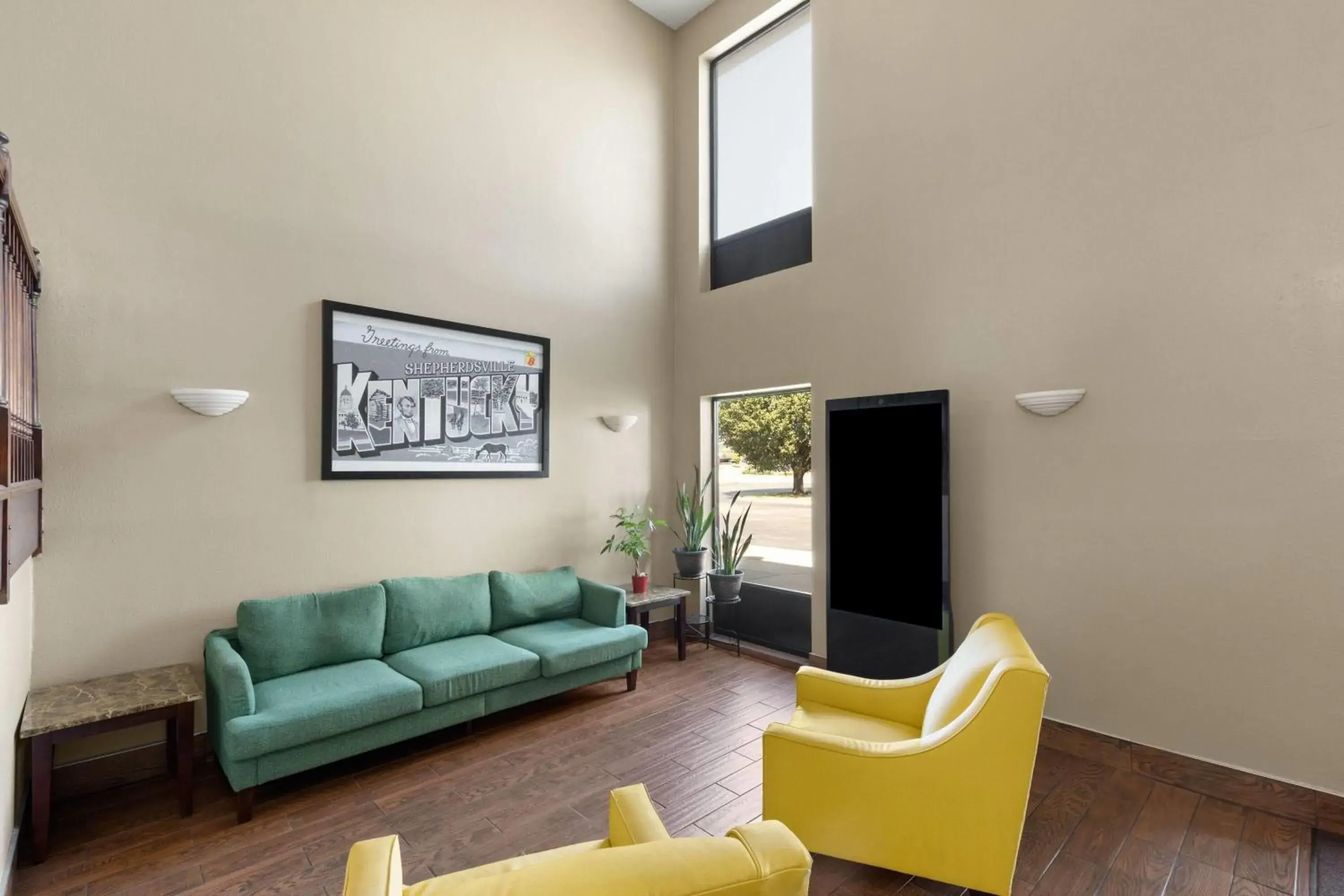 Lobby or reception in Super 8 by Wyndham Shepherdsville - Louisville South I65 Lobby or reception in Super 8 by Wyndham Shepherdsville - Louisville South I65