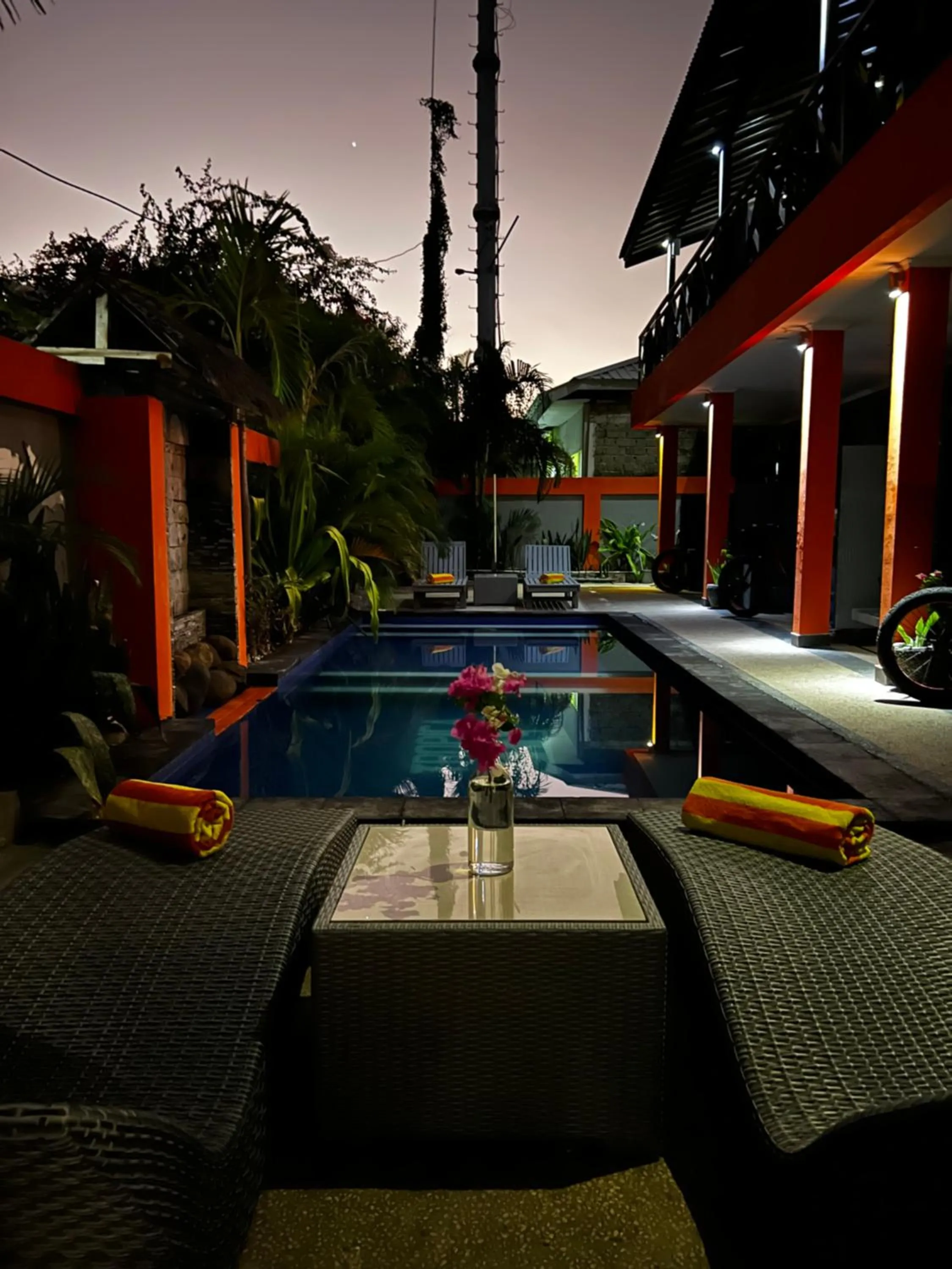 Swimming pool in Tropica Gili Total Body Fit - Free Access Gym and Coworking Space