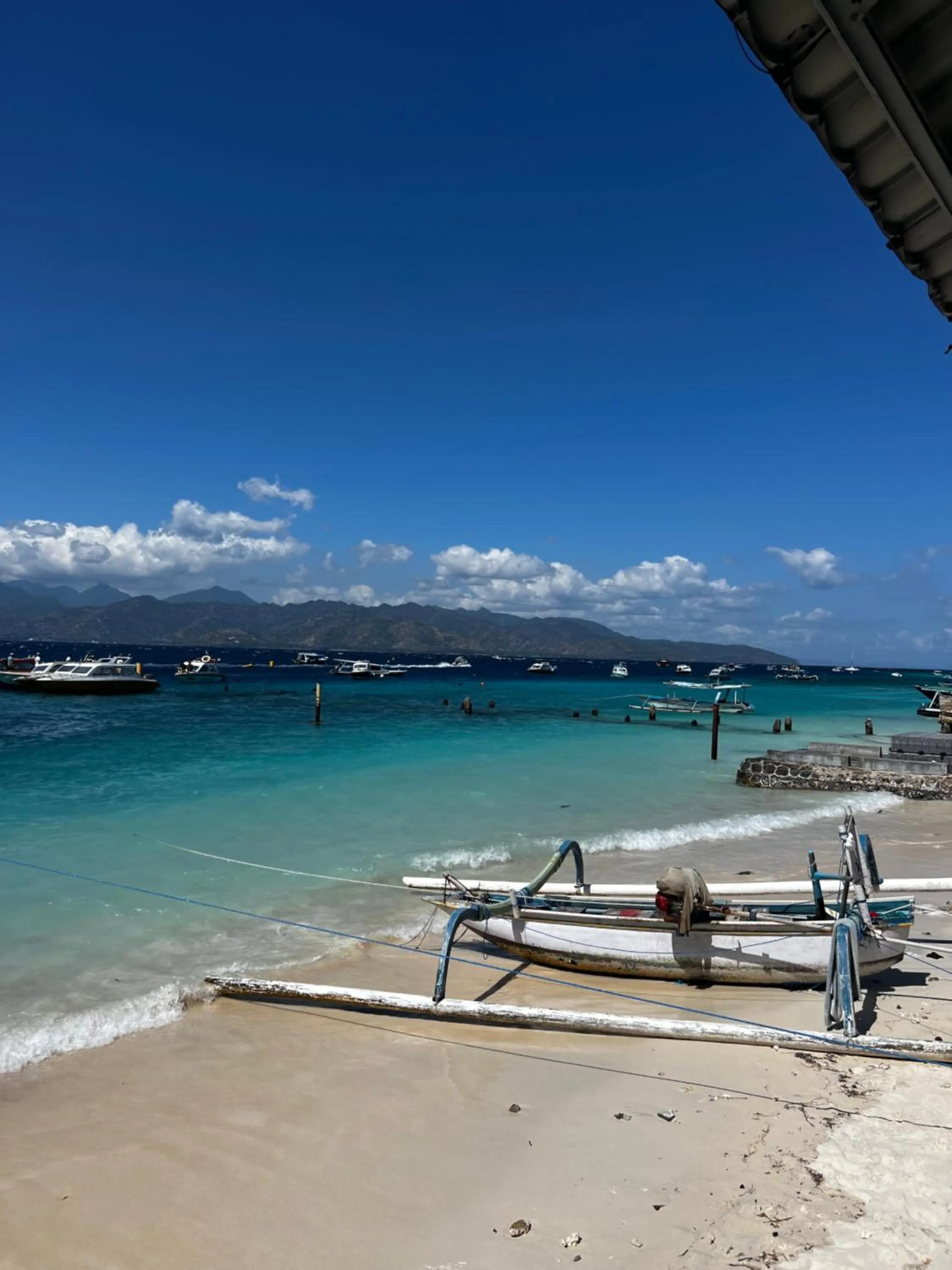 Sea view in Tropica Gili Total Body Fit - Free Access Gym and Coworking Space