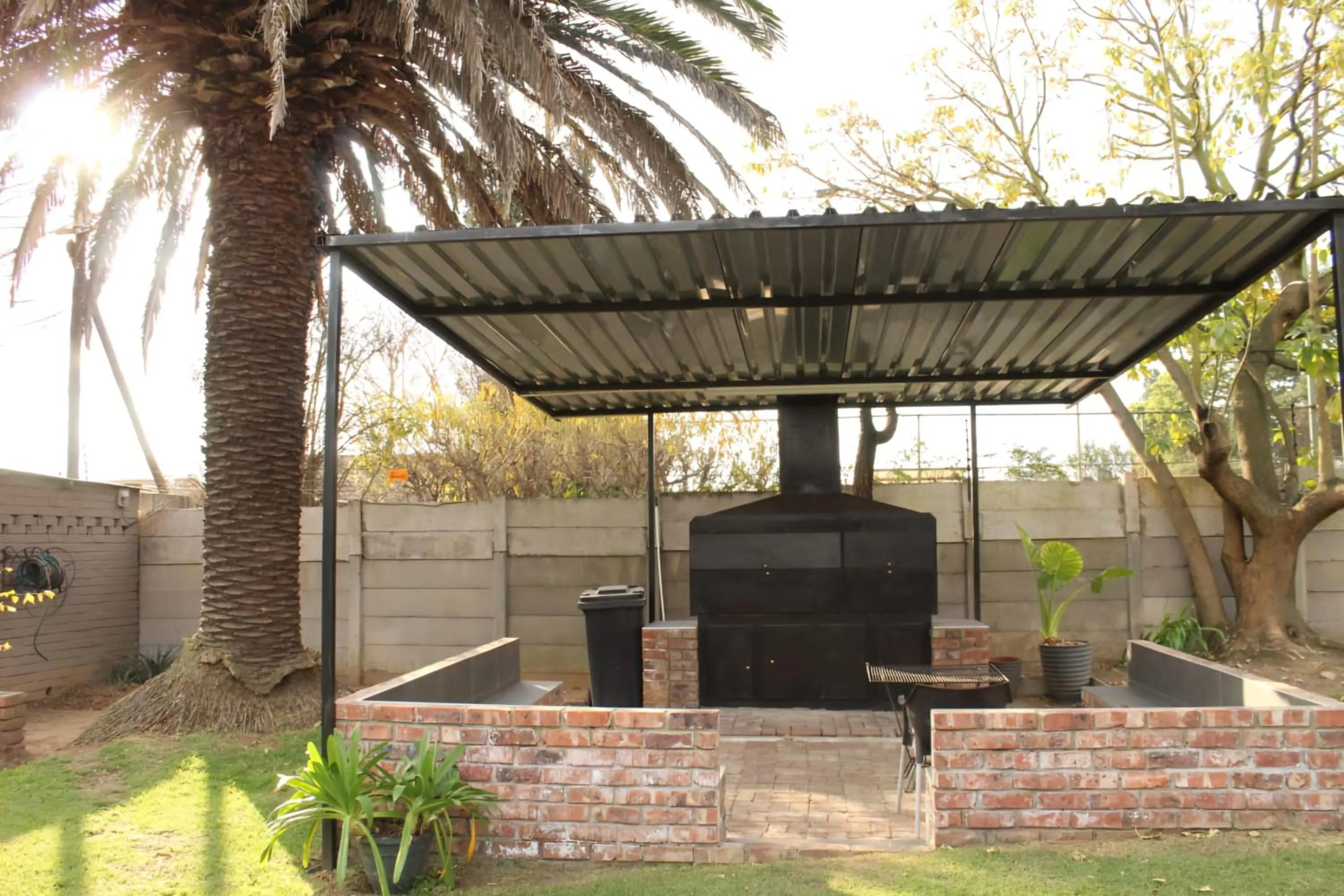 BBQ facilities in Livingwaters Self-Catering Accommodation