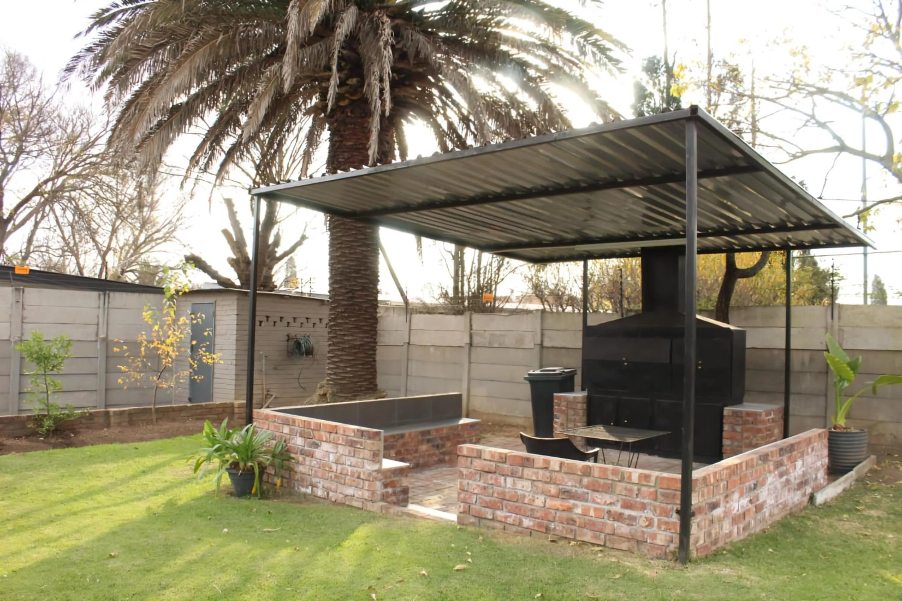 BBQ facilities in Livingwaters Self-Catering Accommodation