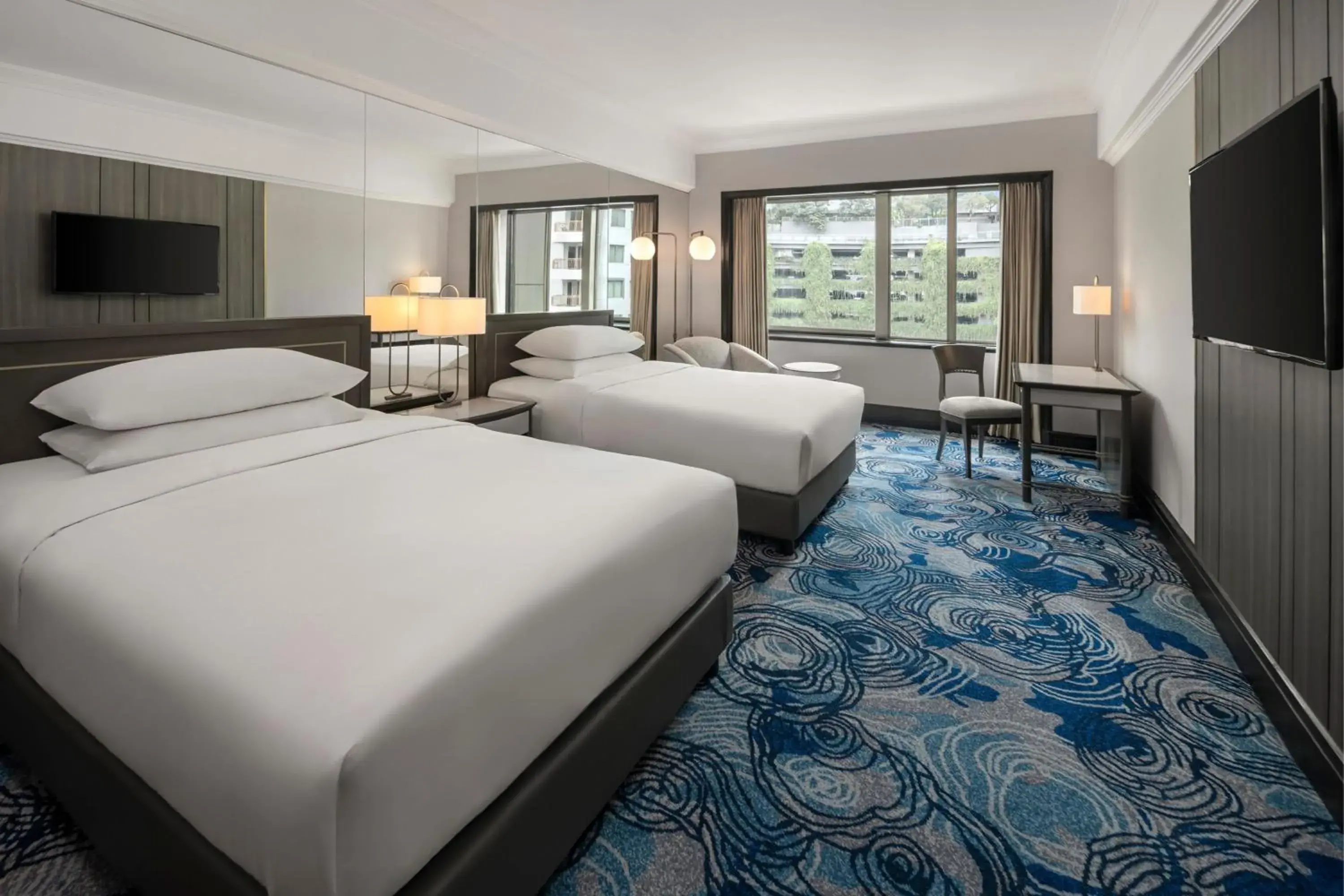 Deluxe Twin Room - Newly Renovated in Sheraton Surabaya Hotel & Towers Deluxe Twin Room - Newly Renovated in Sheraton Surabaya Hotel & Towers