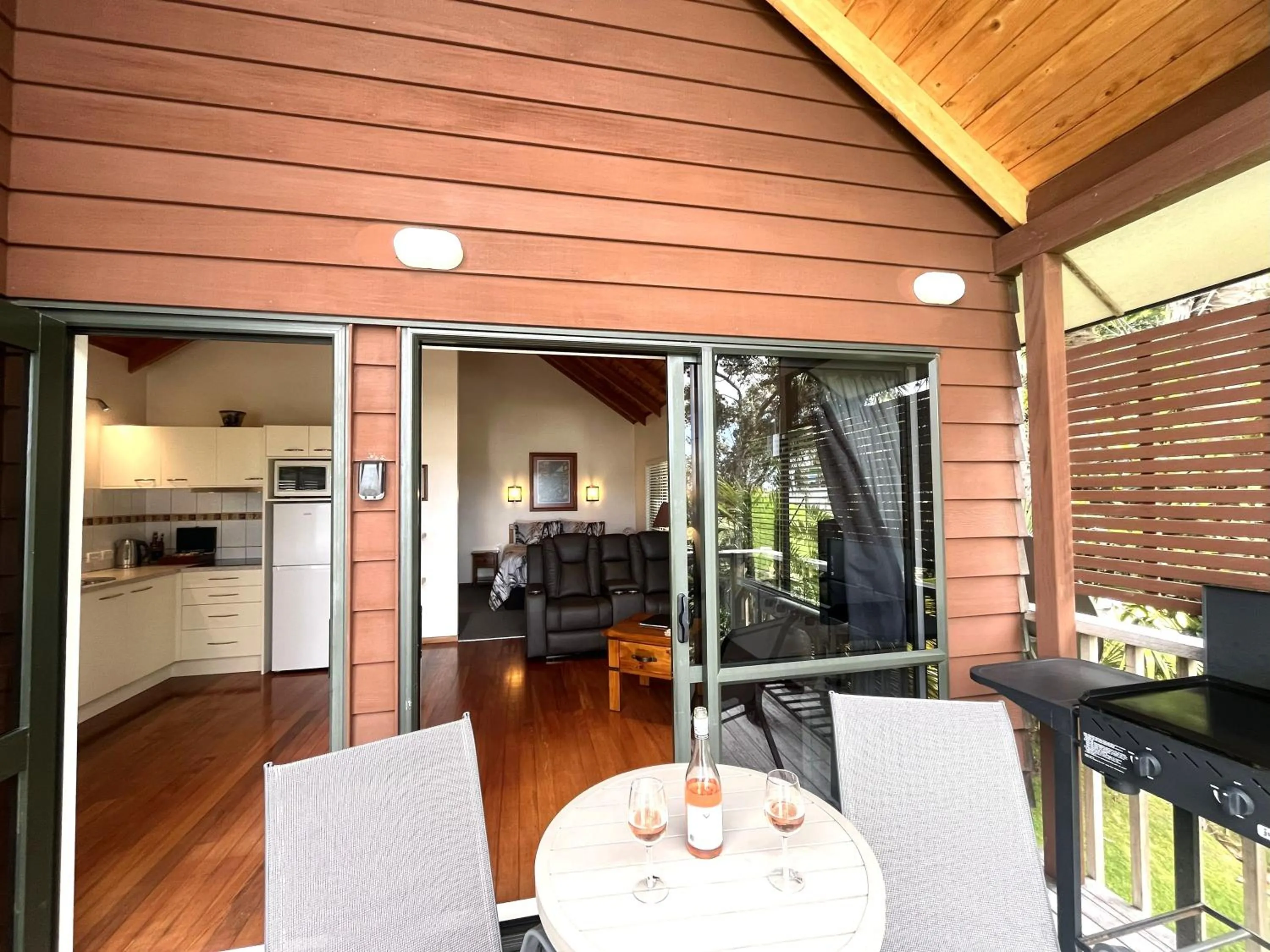 BBQ facilities in Abri Apartments