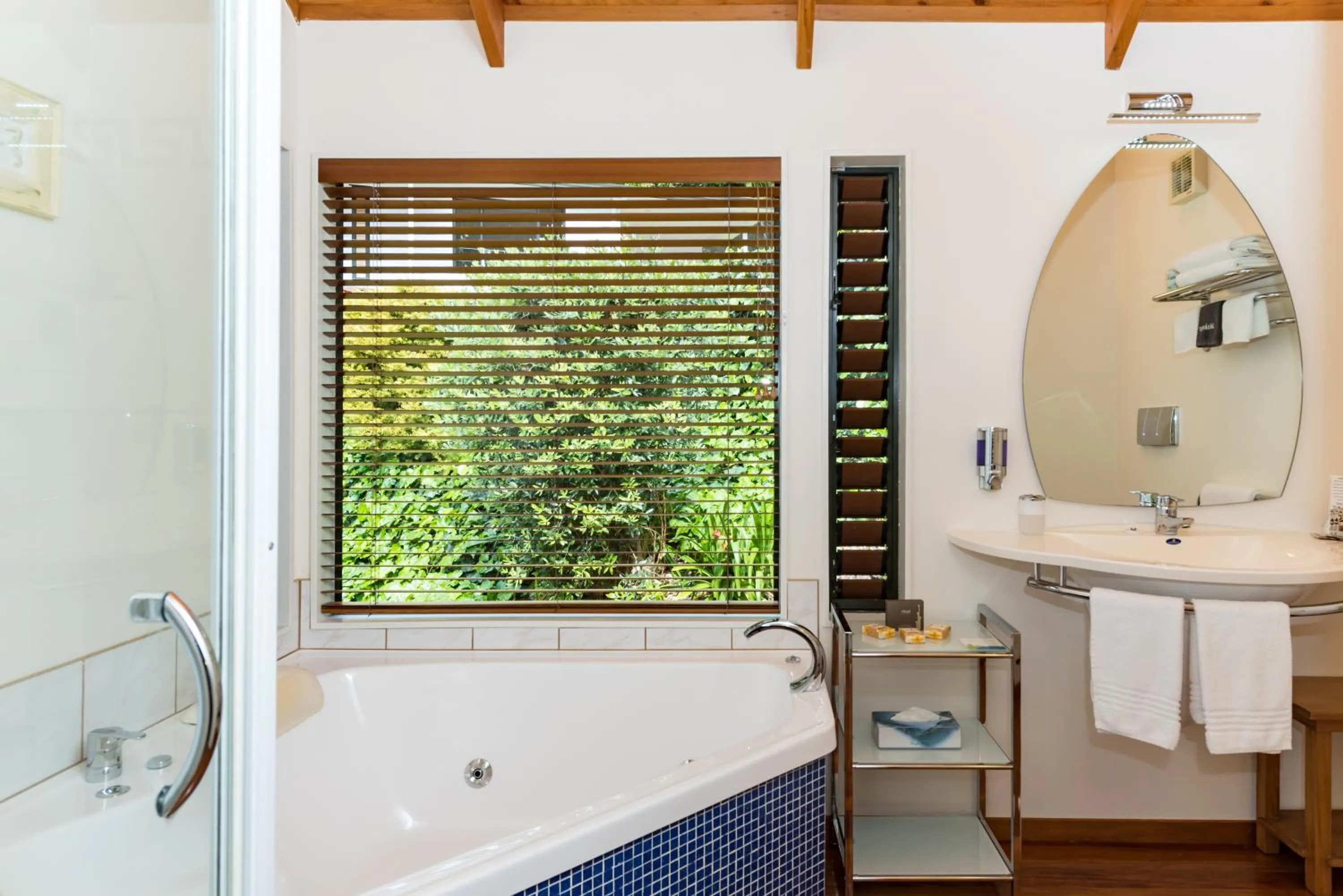 Shower in Abri Apartments