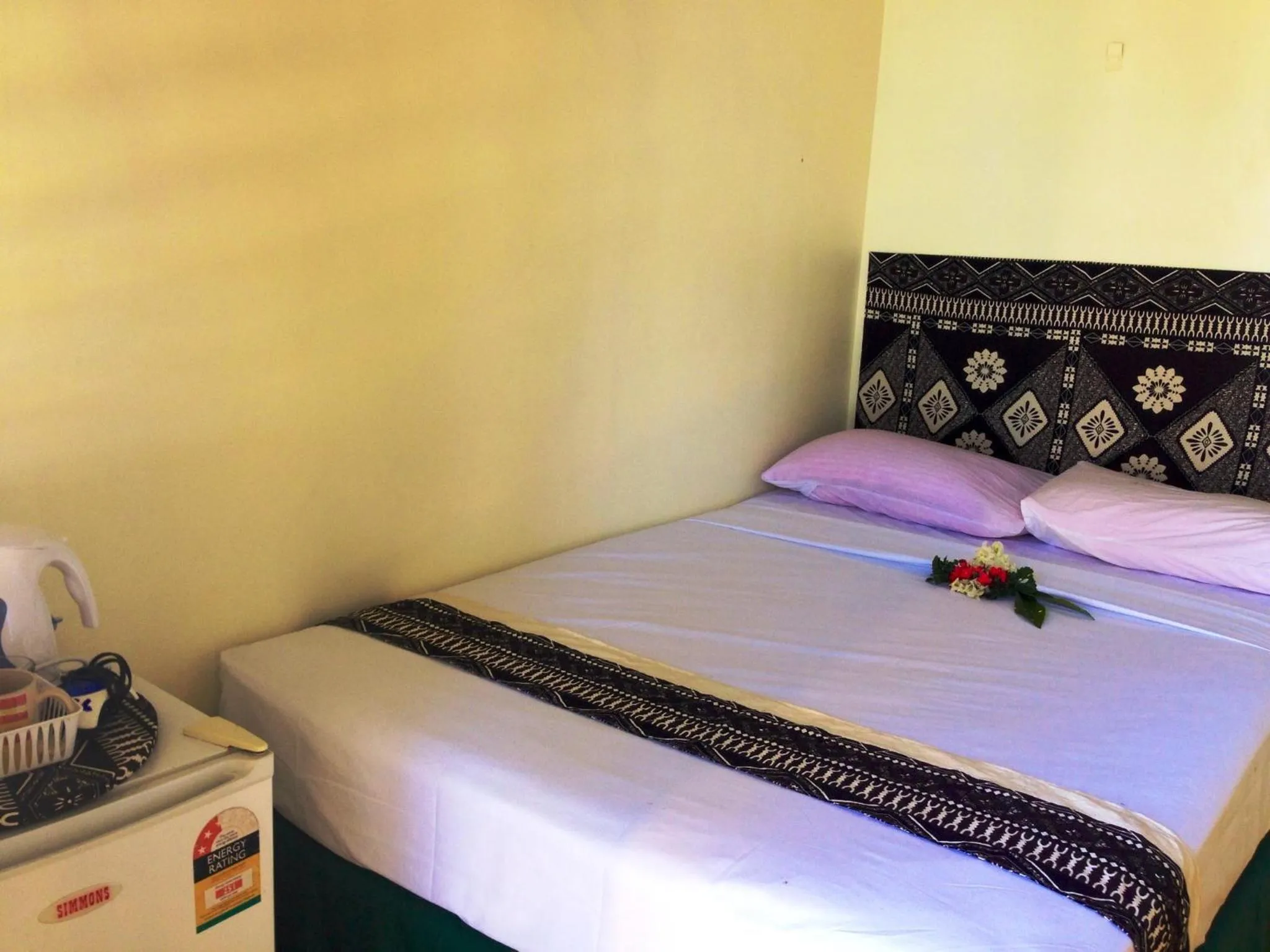 Bedroom, Bed in Funky Fish Beach & Surf Resort