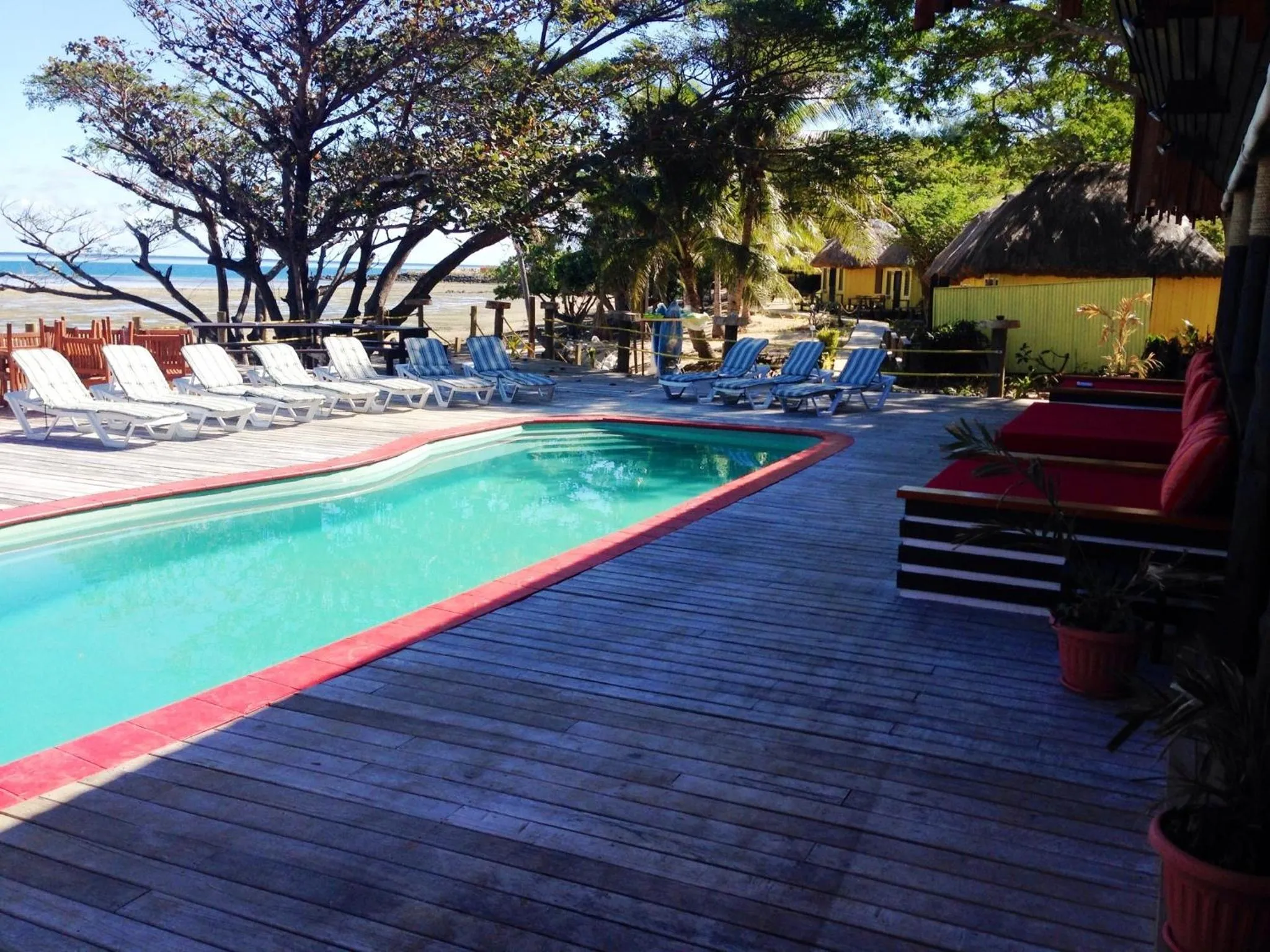 Facade/entrance in Funky Fish Beach & Surf Resort