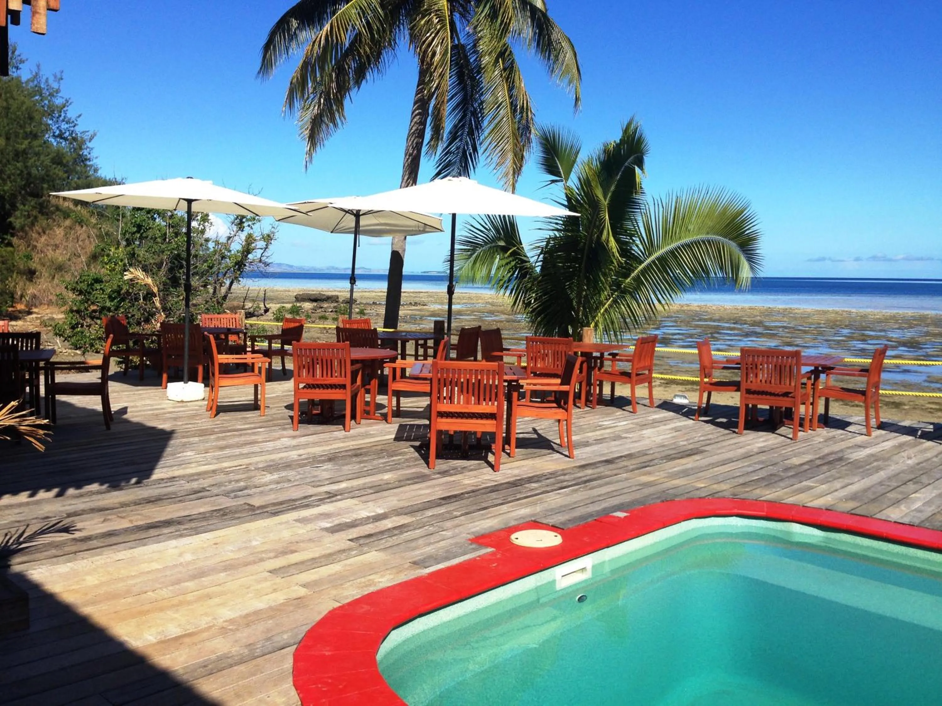 Balcony/Terrace in Funky Fish Beach & Surf Resort