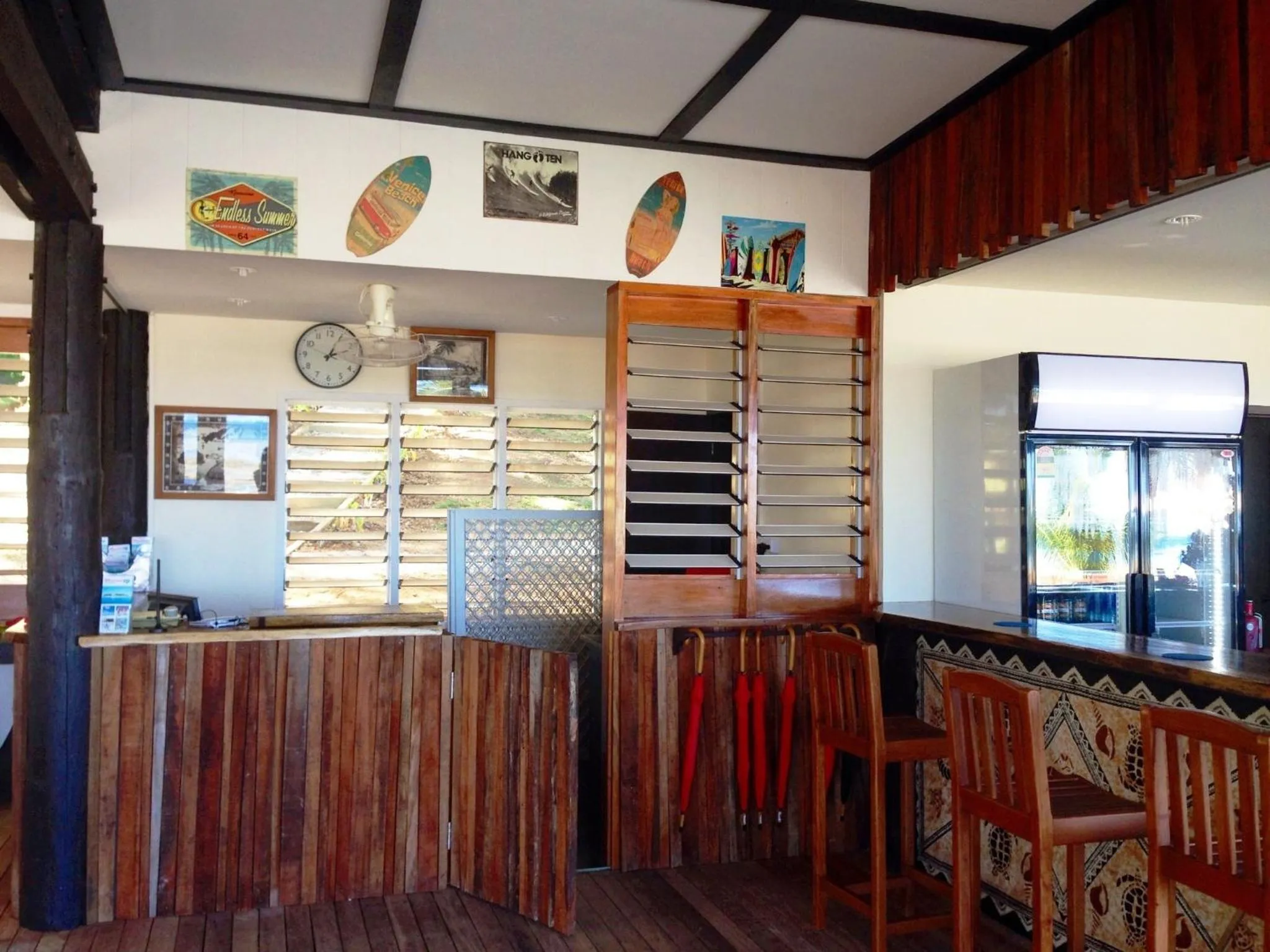 Lobby or reception in Funky Fish Beach & Surf Resort