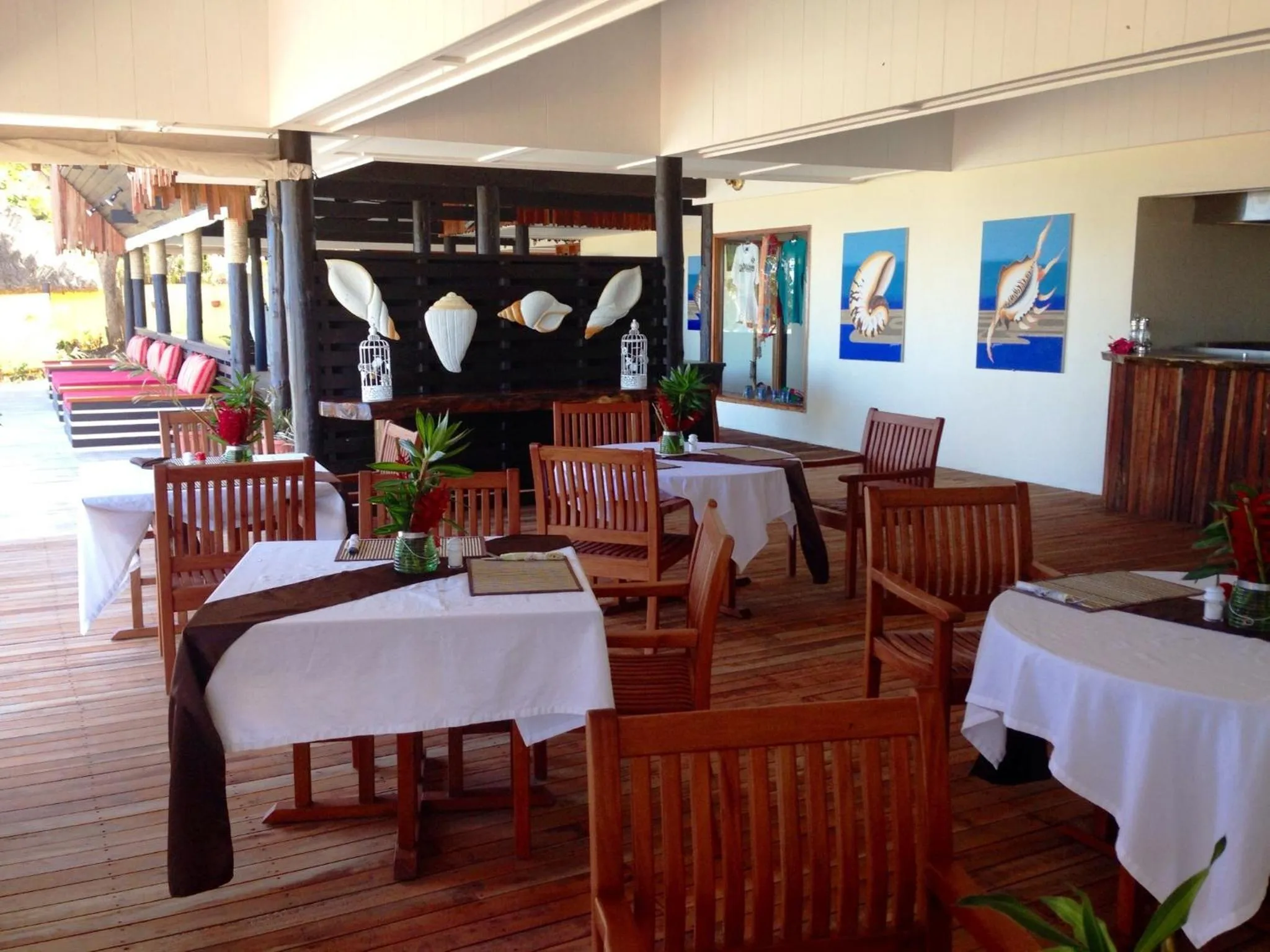 Restaurant/places to eat in Funky Fish Beach & Surf Resort