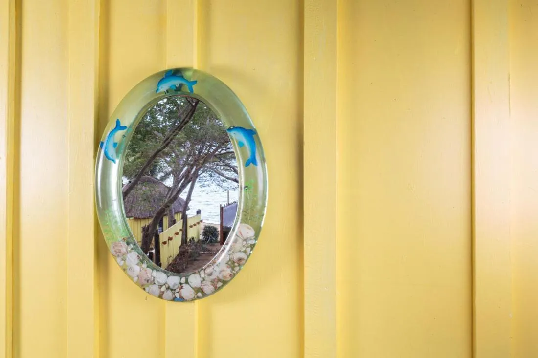 Decorative detail in Funky Fish Beach & Surf Resort