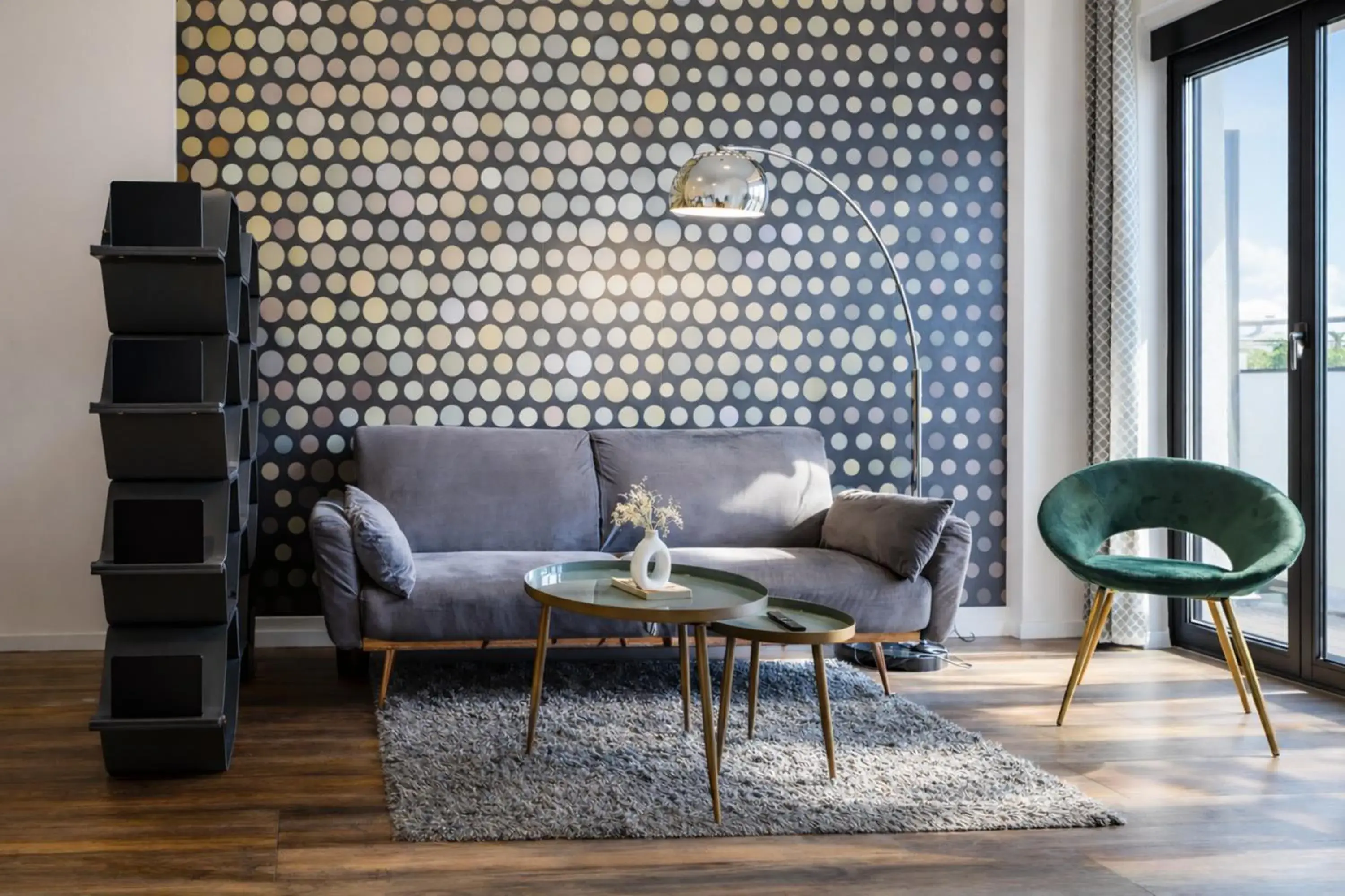 Deluxe One-Bedroom Apartment with Balcony in Eco Smart Apartments Erlangen Deluxe One-Bedroom Apartment with Balcony in Eco Smart Apartments Erlangen