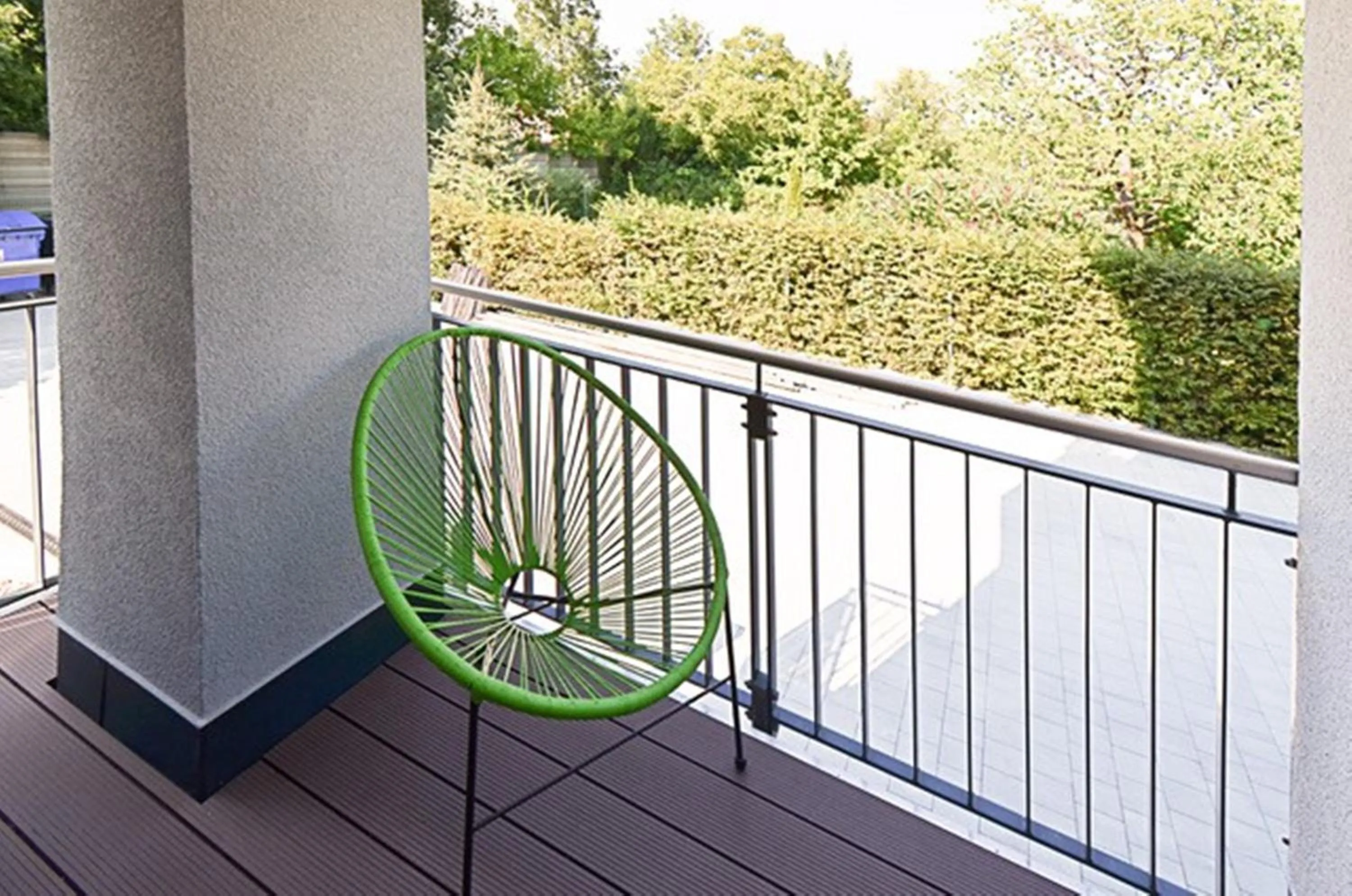 Balcony/Terrace in Eco Smart Apartments Erlangen