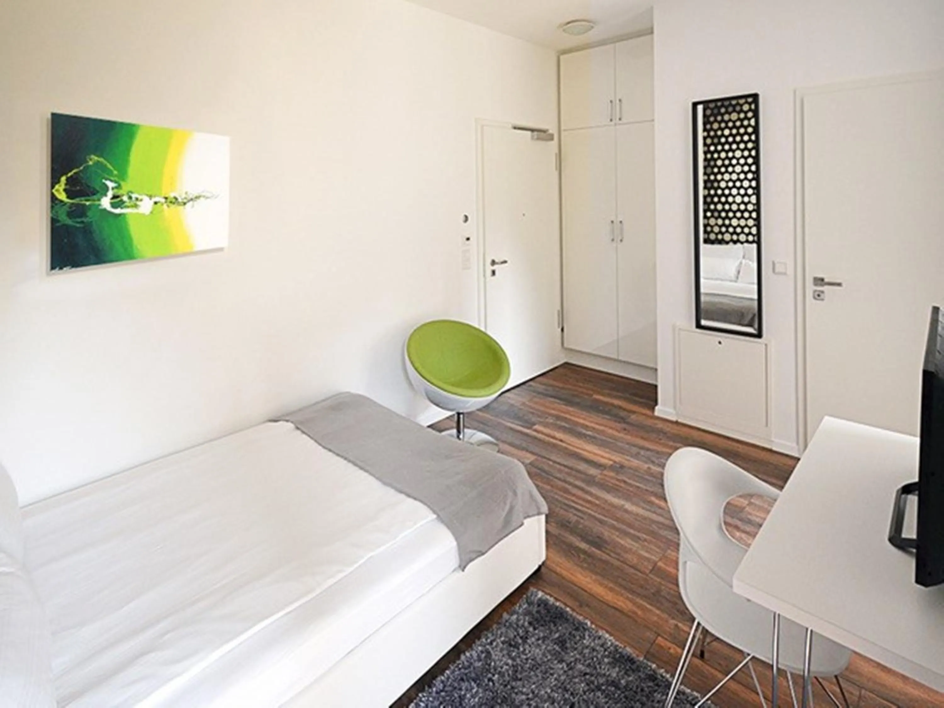 Photo of the whole room, Bed in Eco Smart Apartments Erlangen