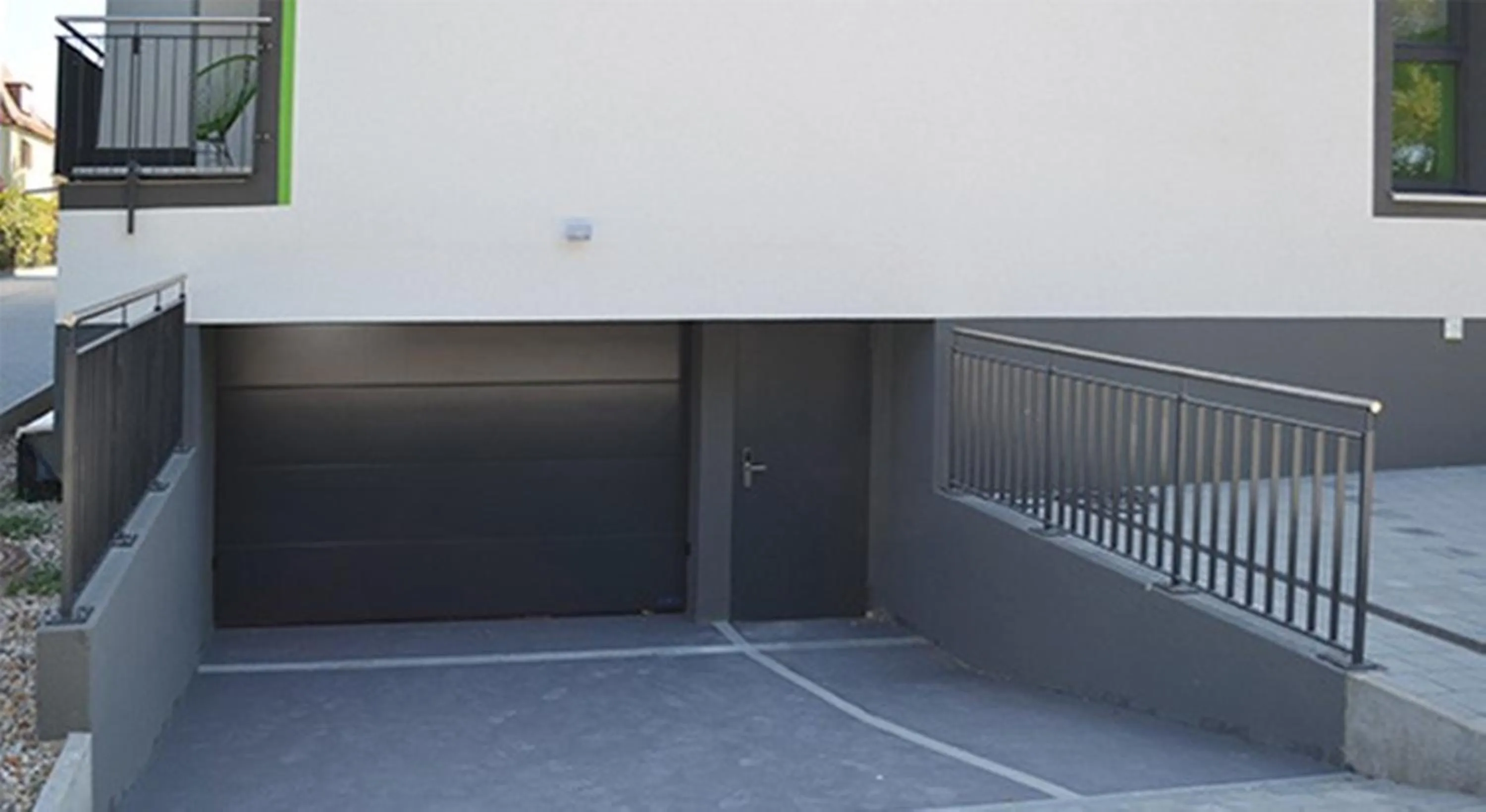 Parking in Eco Smart Apartments Erlangen