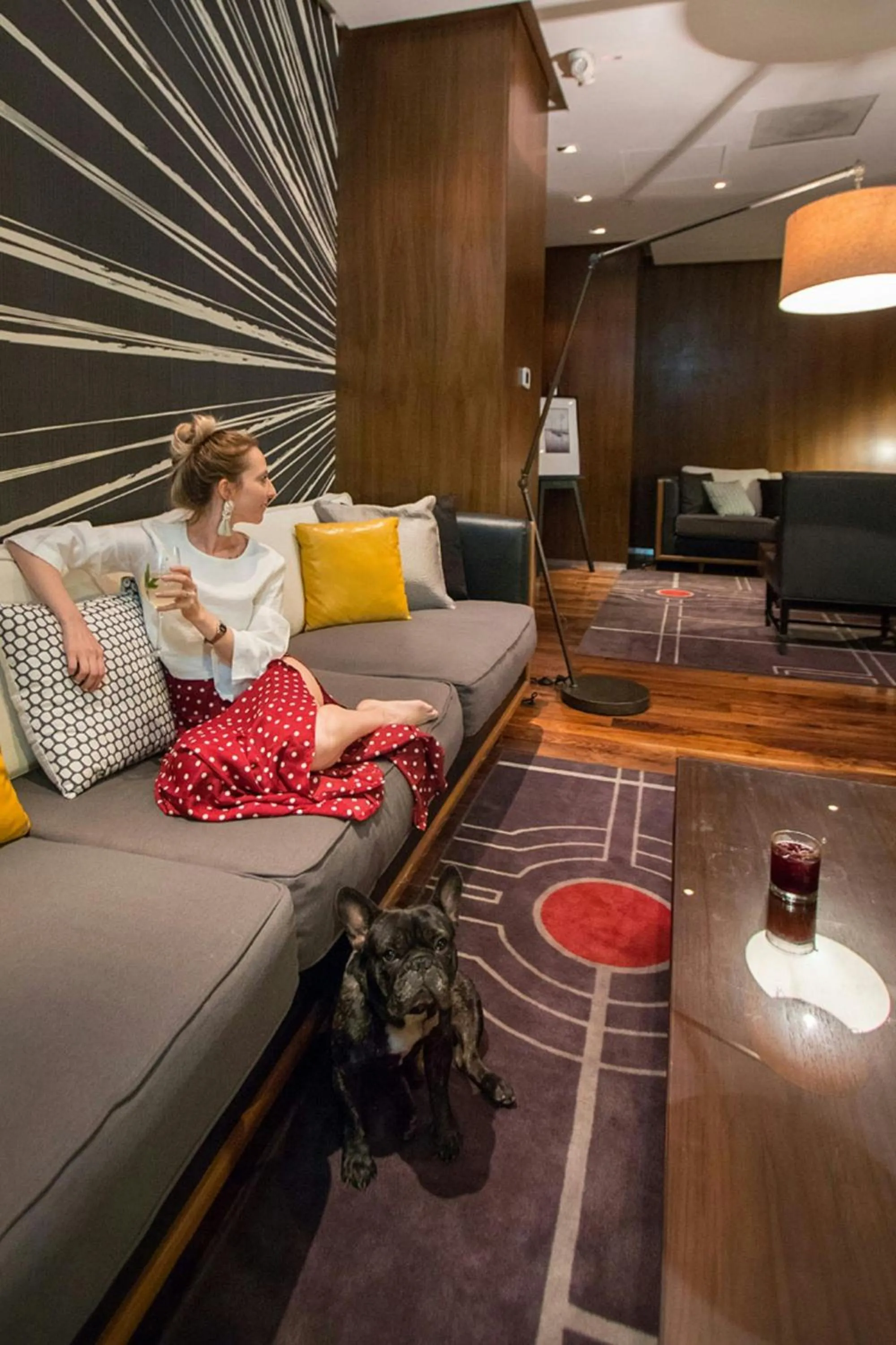 Lounge or bar, Bed in Le Méridien Mexico City Reforma