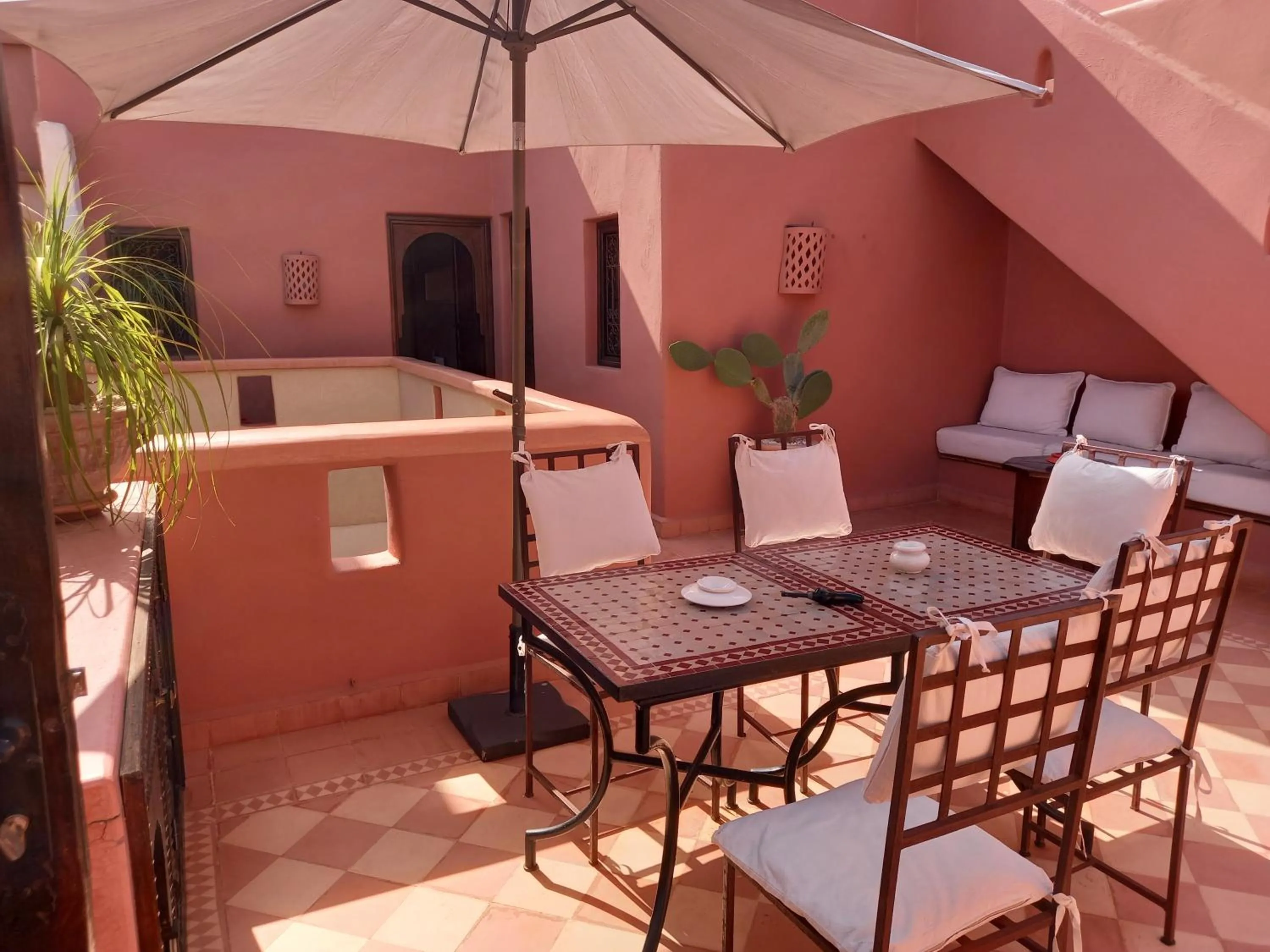 Patio in Riad CHERRATA