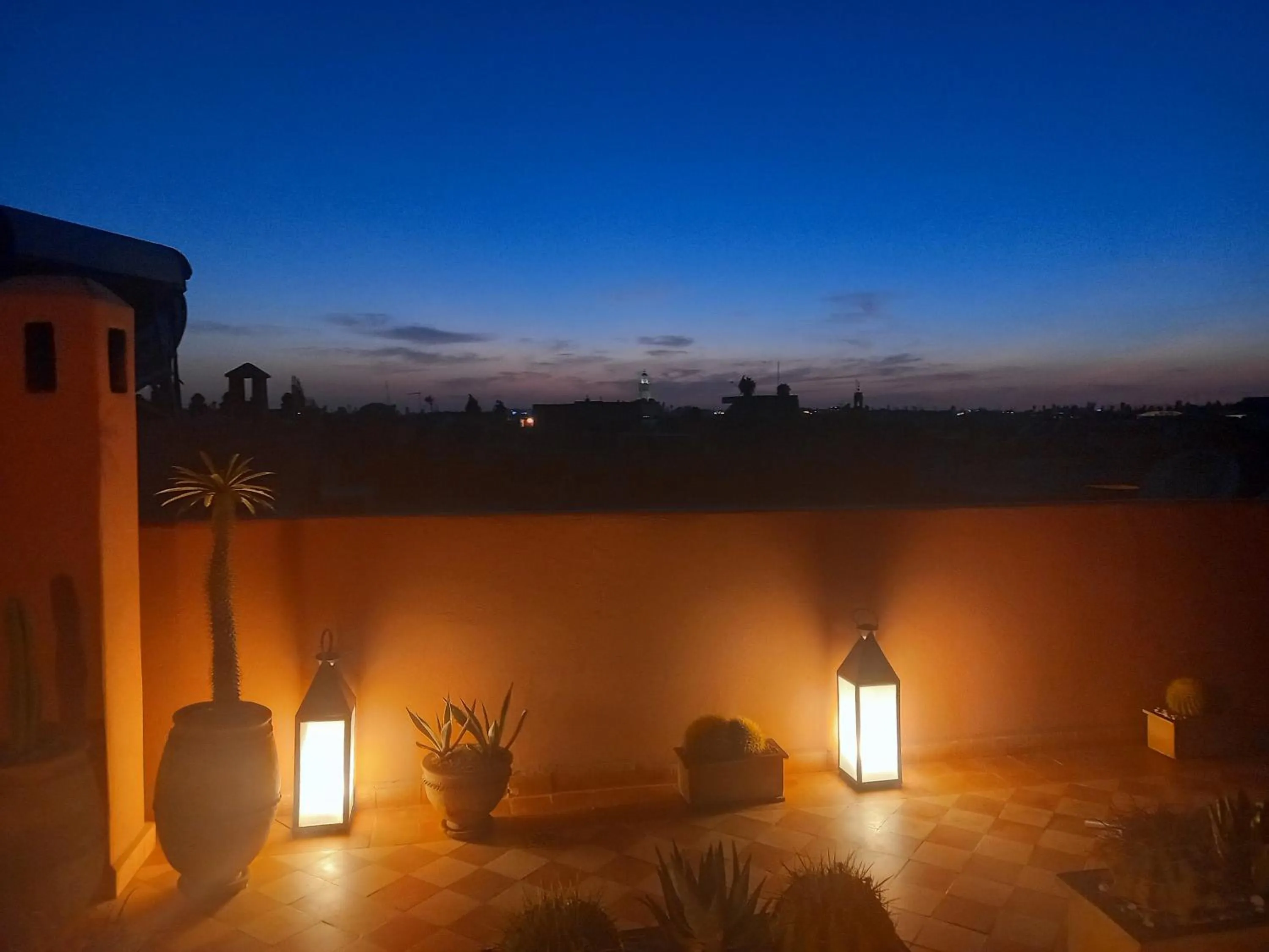 Patio in Riad CHERRATA