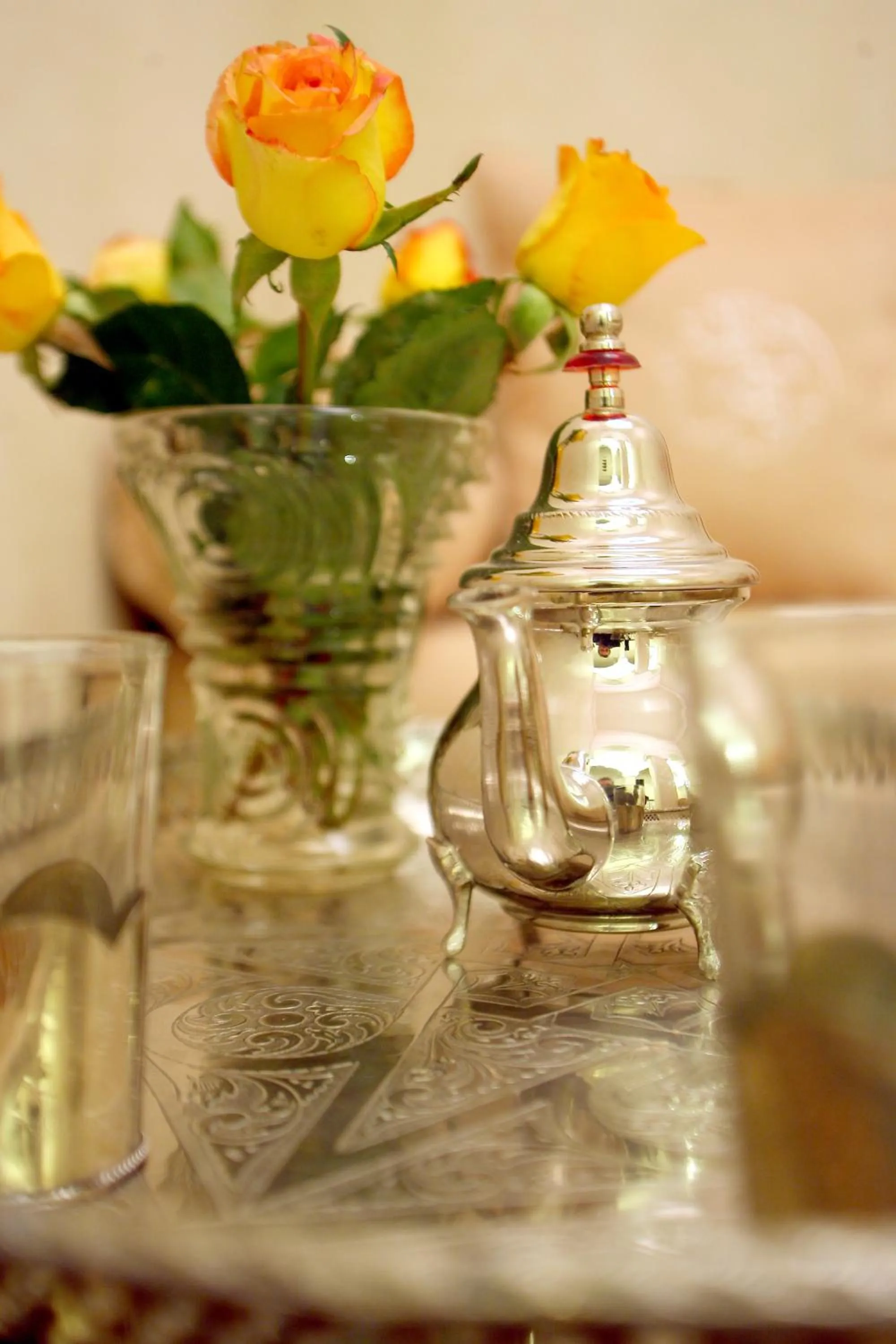 Decorative detail in Riad CHERRATA