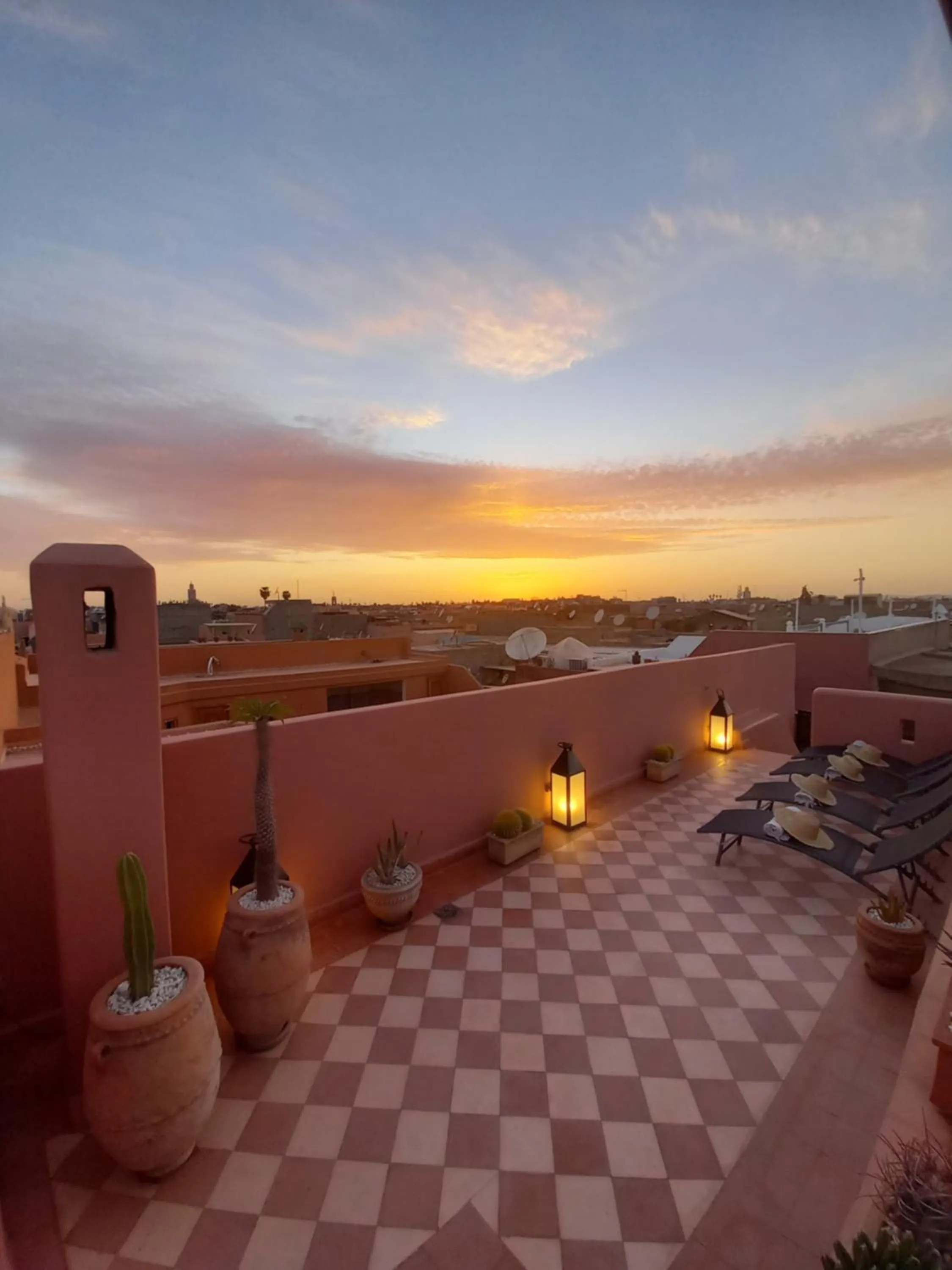 Patio in Riad CHERRATA
