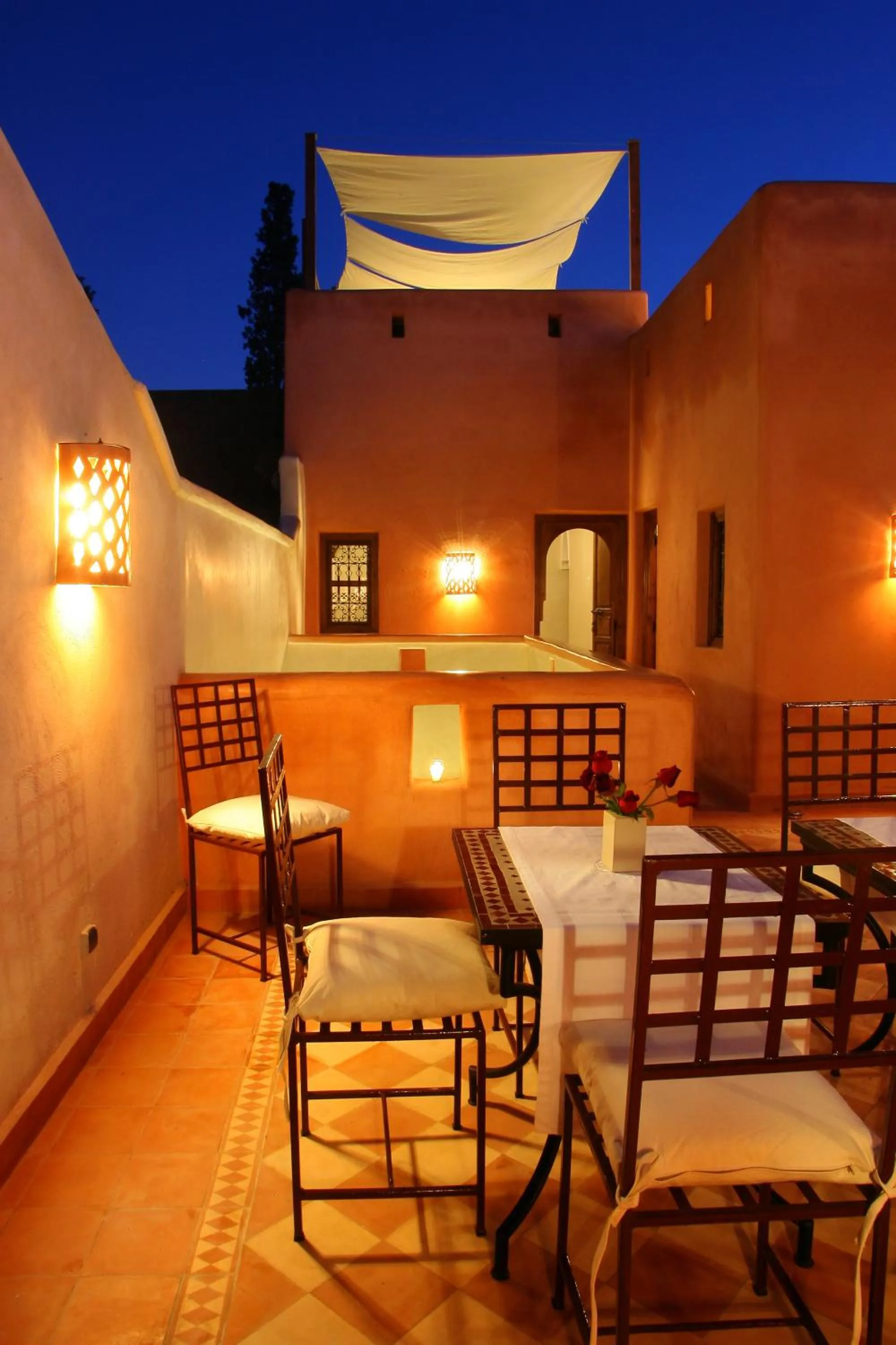 Patio in Riad CHERRATA