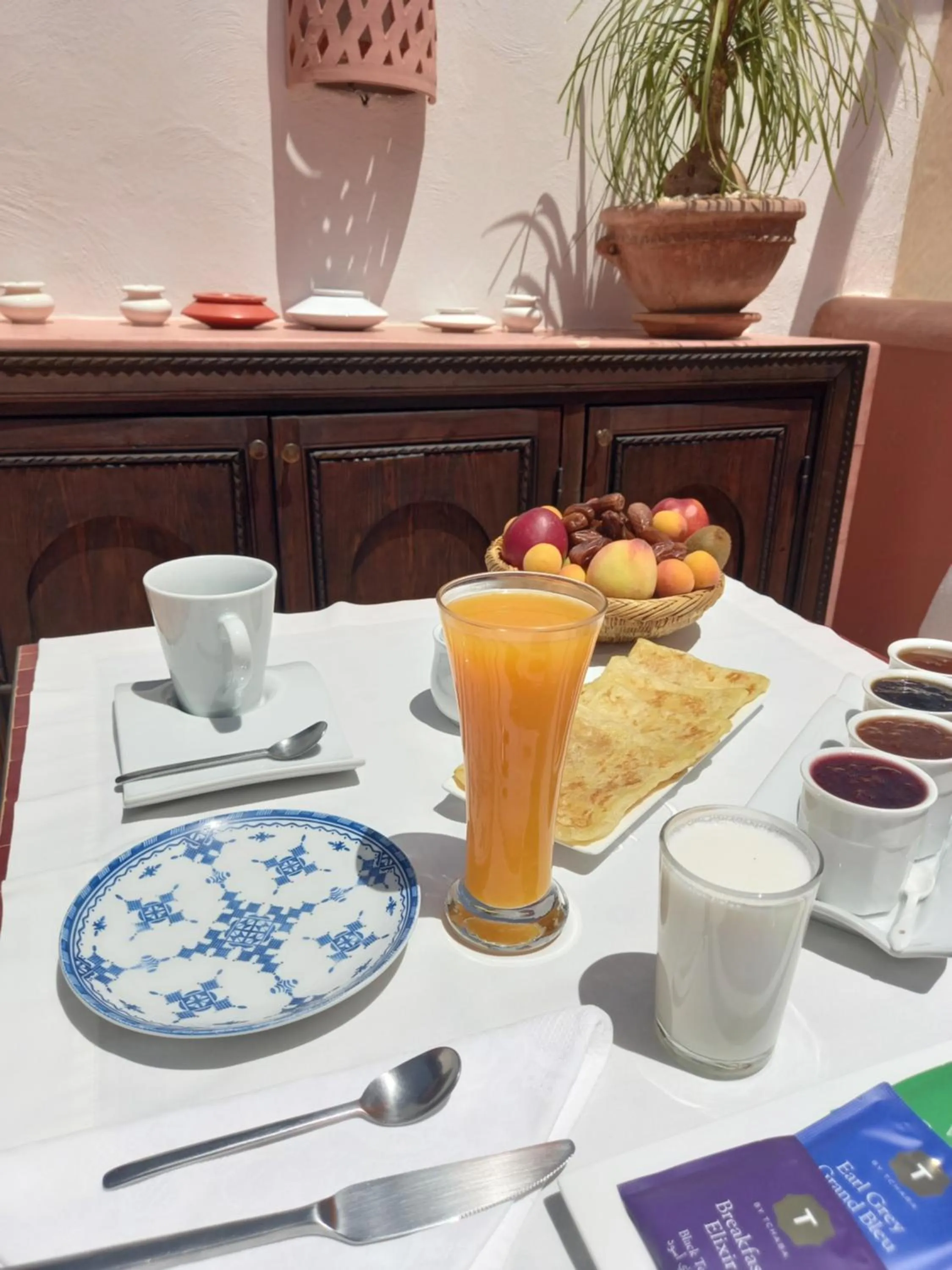 Patio in Riad CHERRATA