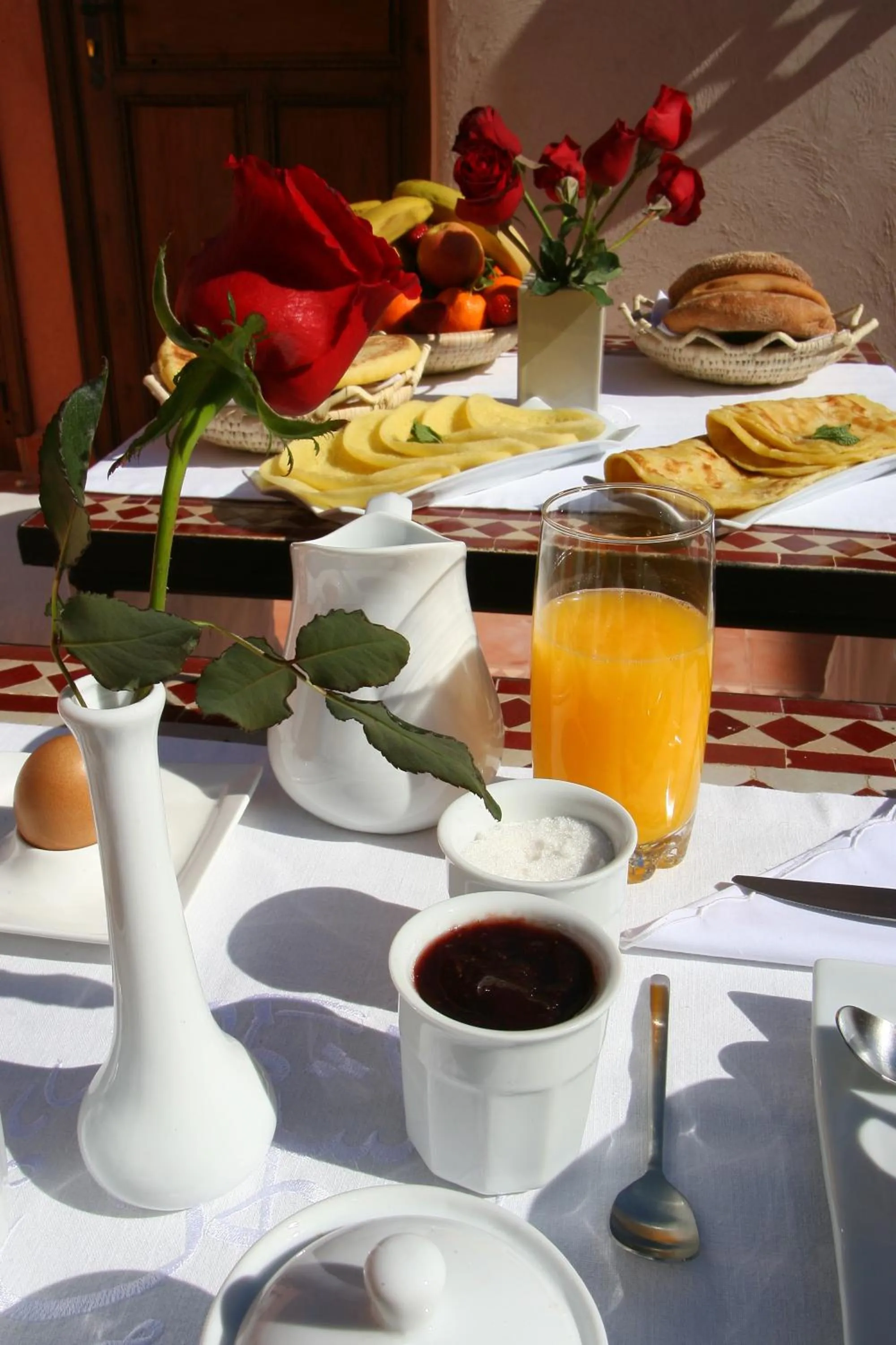 Patio in Riad CHERRATA