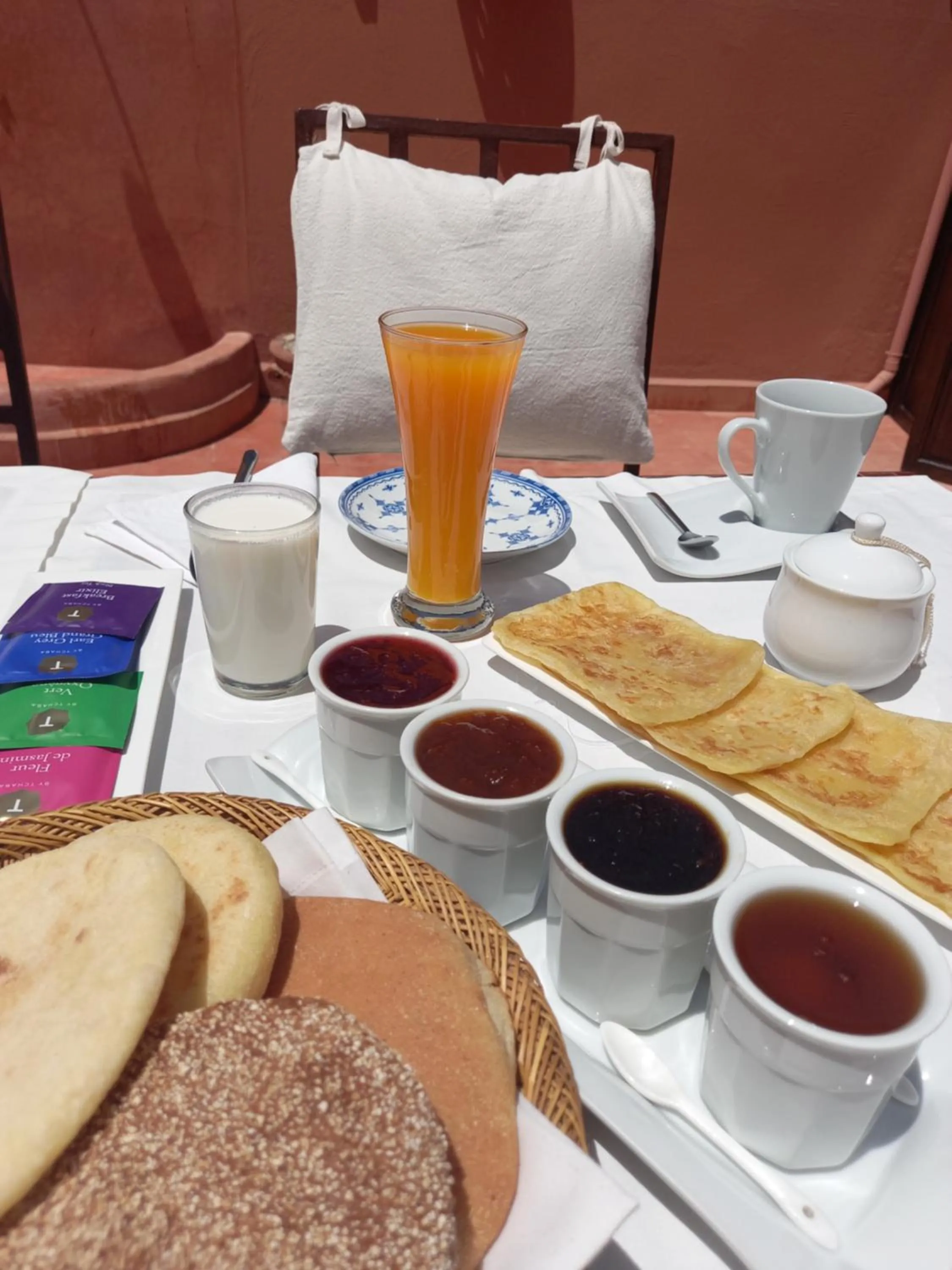 Patio in Riad CHERRATA