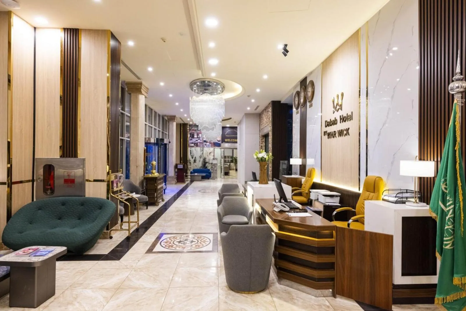 Lobby or reception in Warwick Al Dabab Riyadh - Nuzul Al Dabab